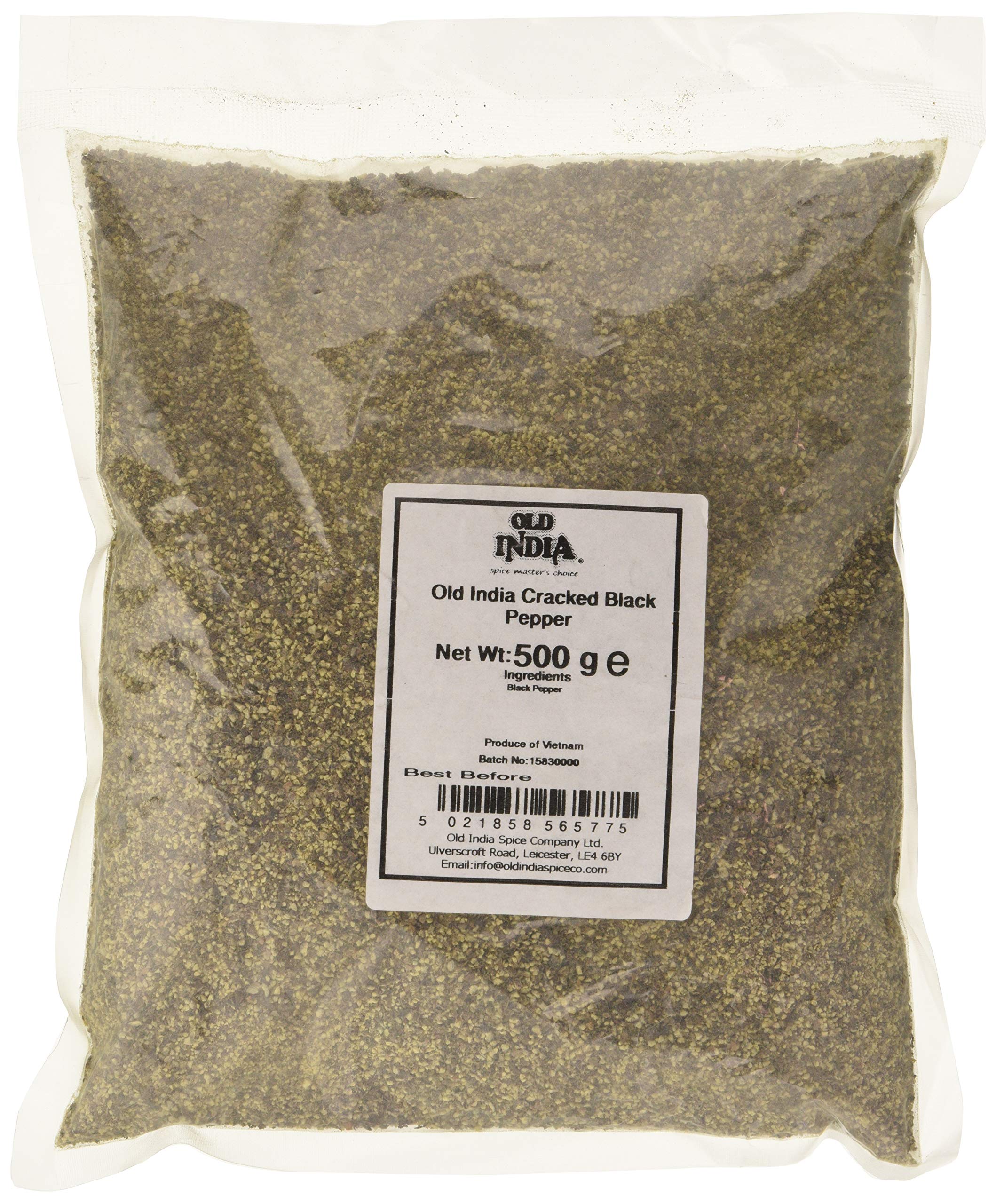 Old India - Cracked Black Pepper 500 g