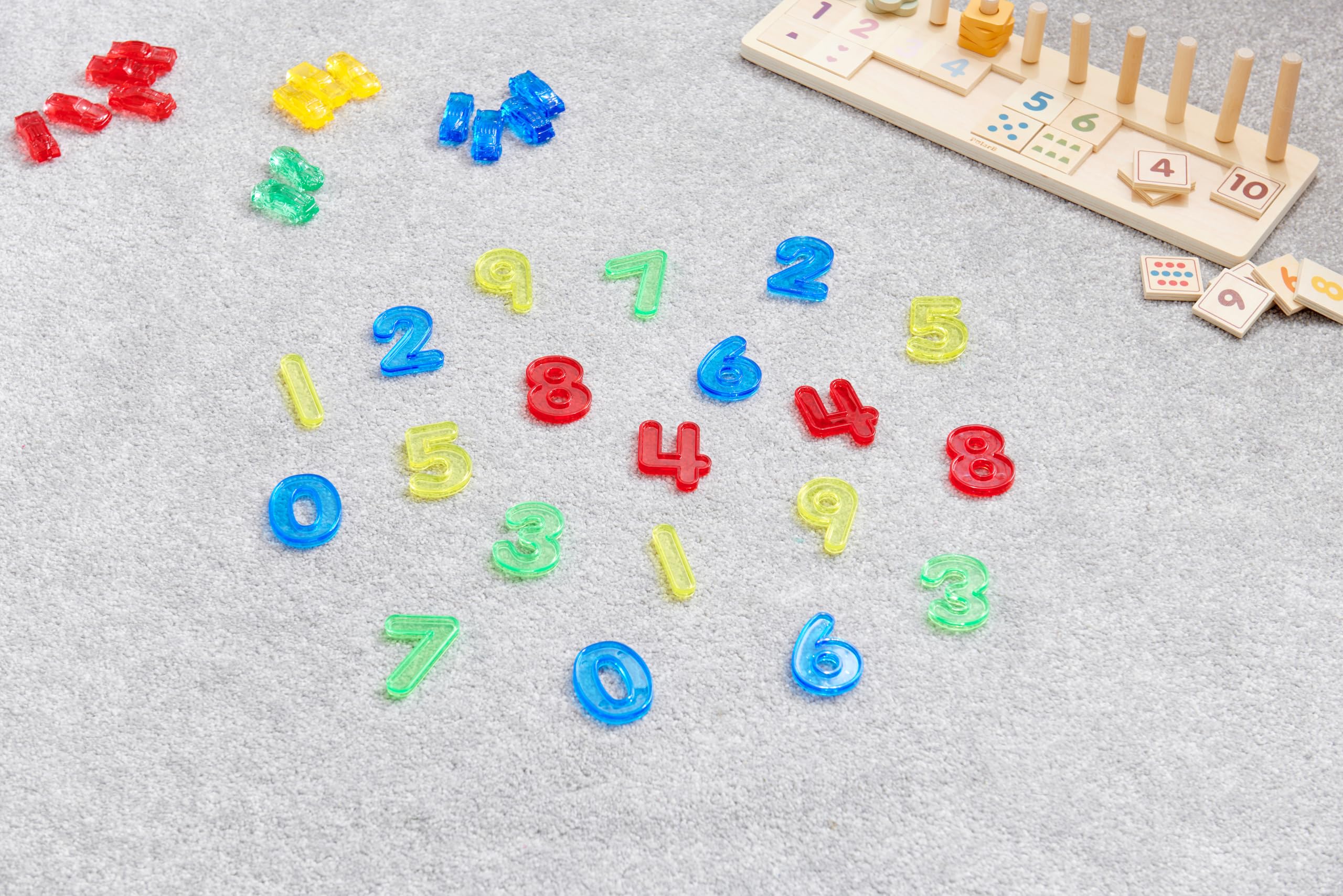 TickiT Translucent Numbers 0-9 - Educational Light Box Activity Set for Kids 3+ 7