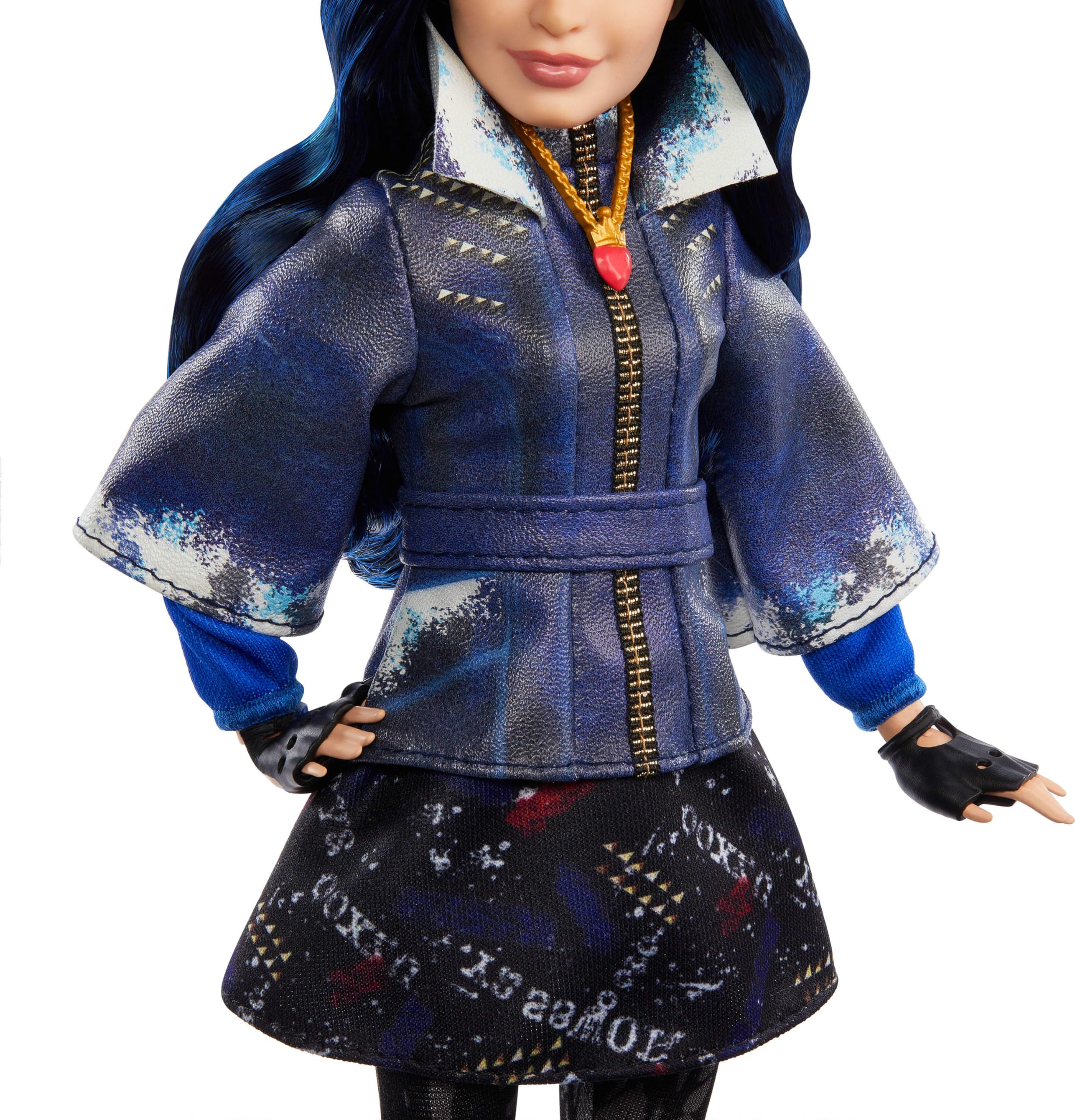 Mattel Disney Descendants Evie Isle of the Lost 10th Anniversary Fashion Doll 5