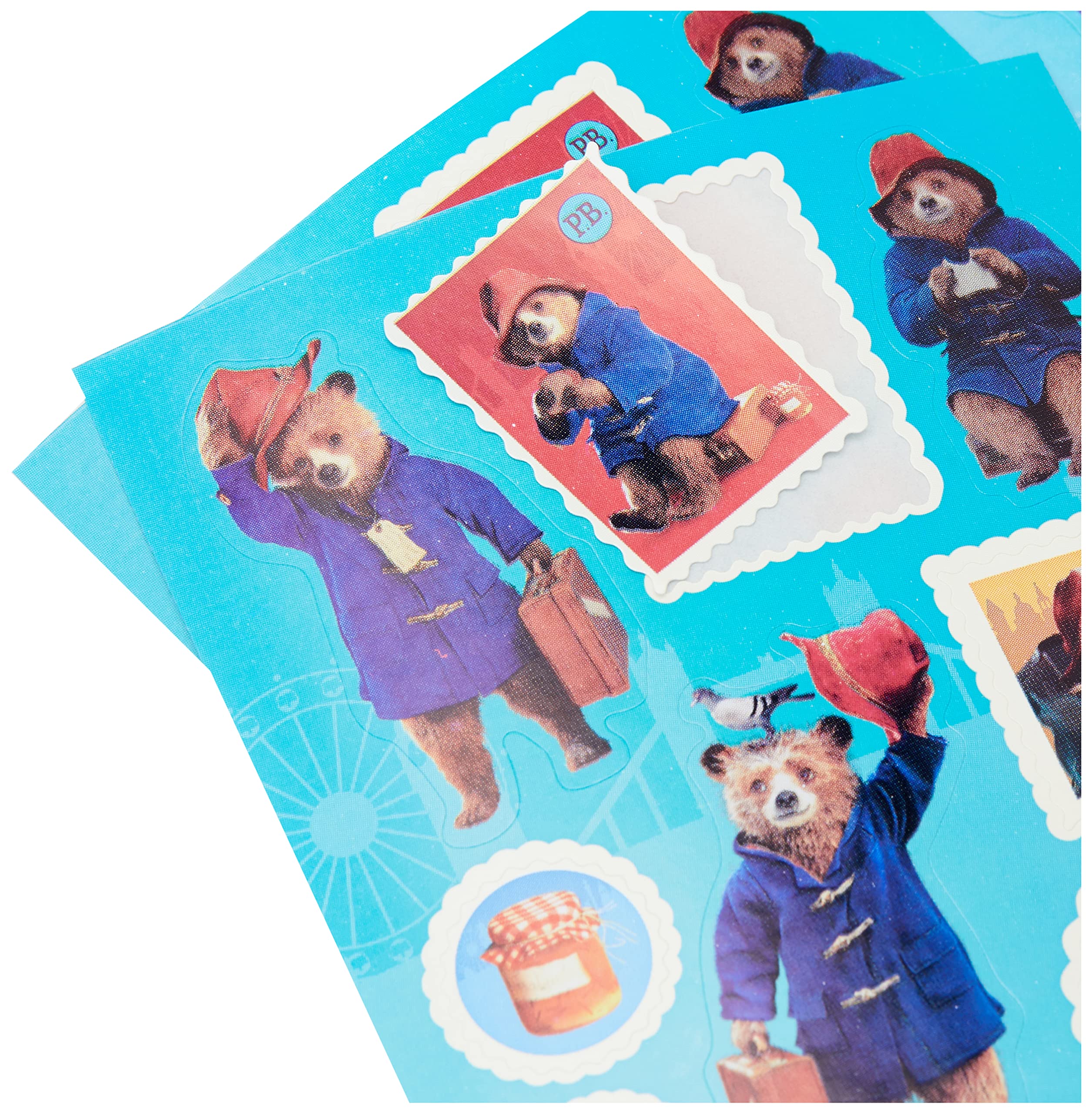 Paper Projects Paddington Movie Party Bag Stickers Bundle (18 Sheets) 5