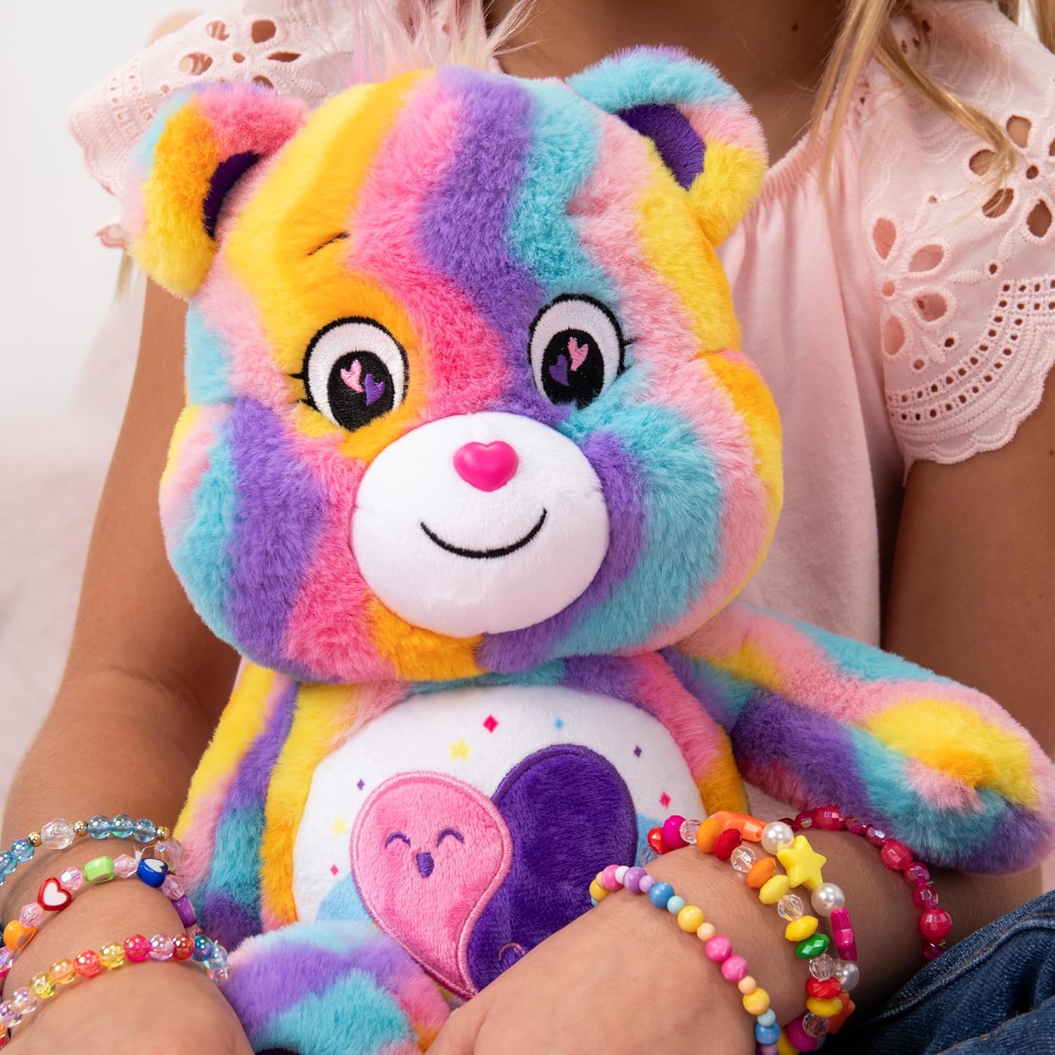 Care Bears Friend Forever Bear - 35cm Eco-Friendly Plush Toy for Kids 7