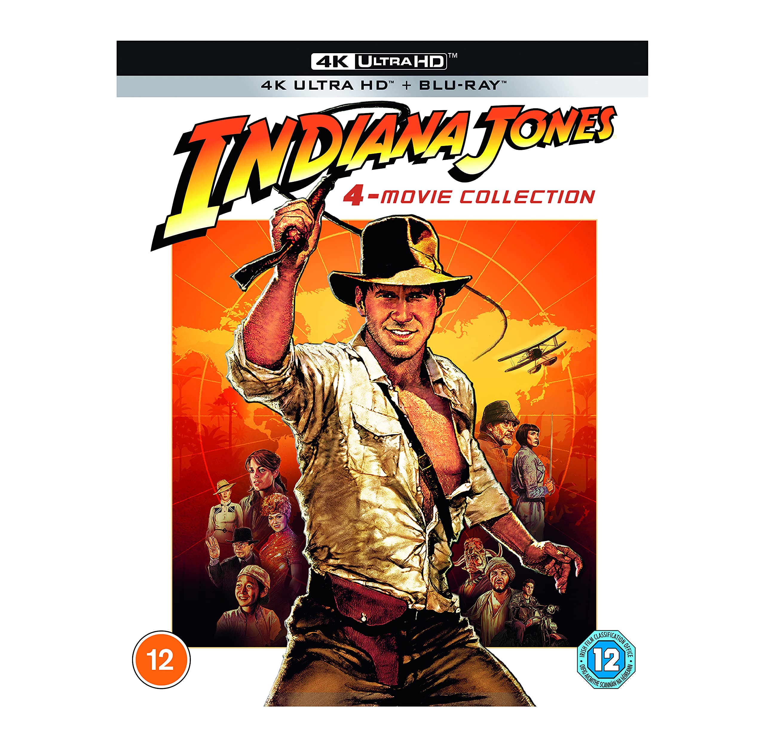 Indiana Jones 4-Movie Collection [4K UHD Blu-ray]