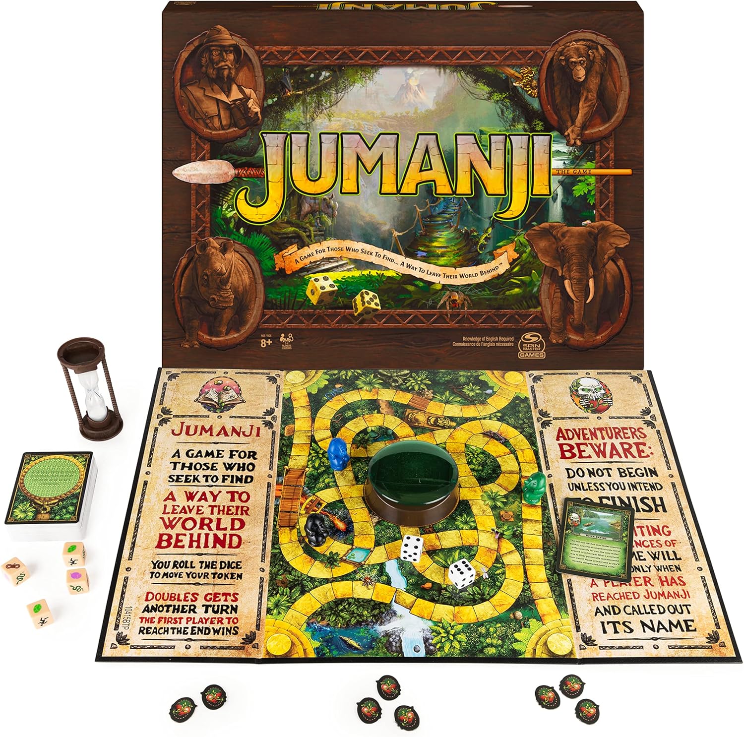 Spin Master Games Jumanji: Das Spiel, Brettspiel 1