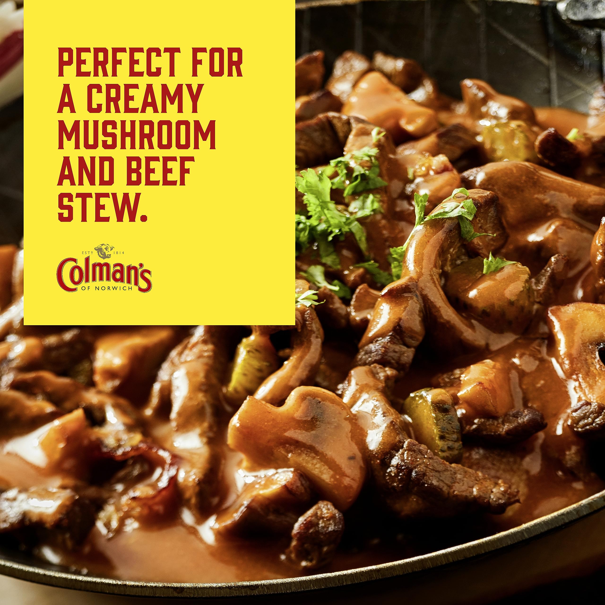 Colman's Beef Stroganoff Meal Maker - Quick Sauce Mix for Hearty Family Meals 5