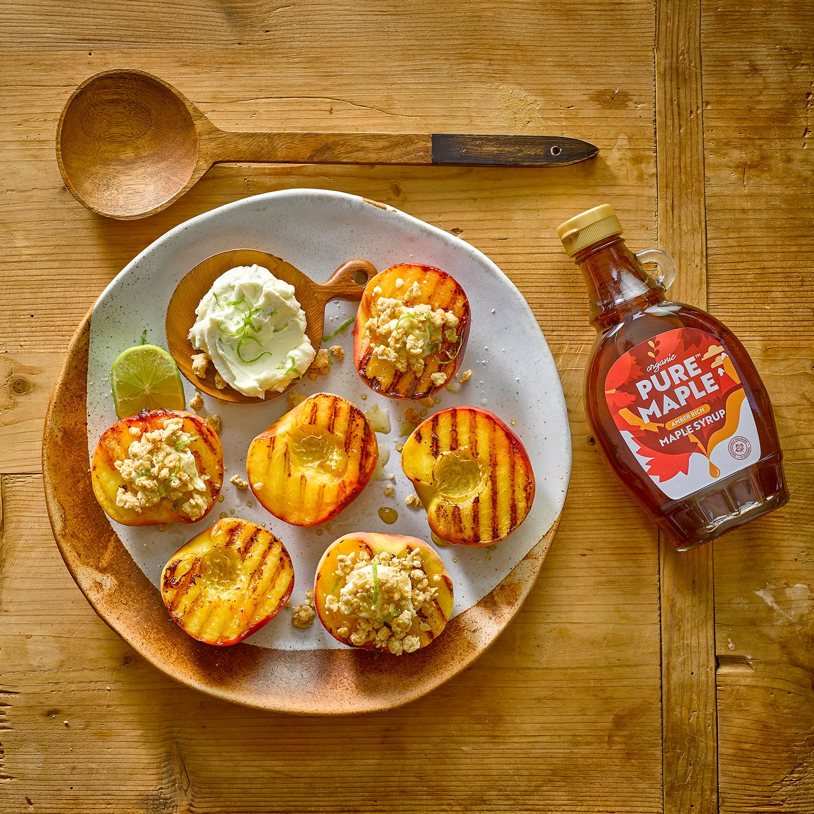 Pure Maple - 100% Canadian Maple Syrup Grade A Organic Amber Rich Taste 8