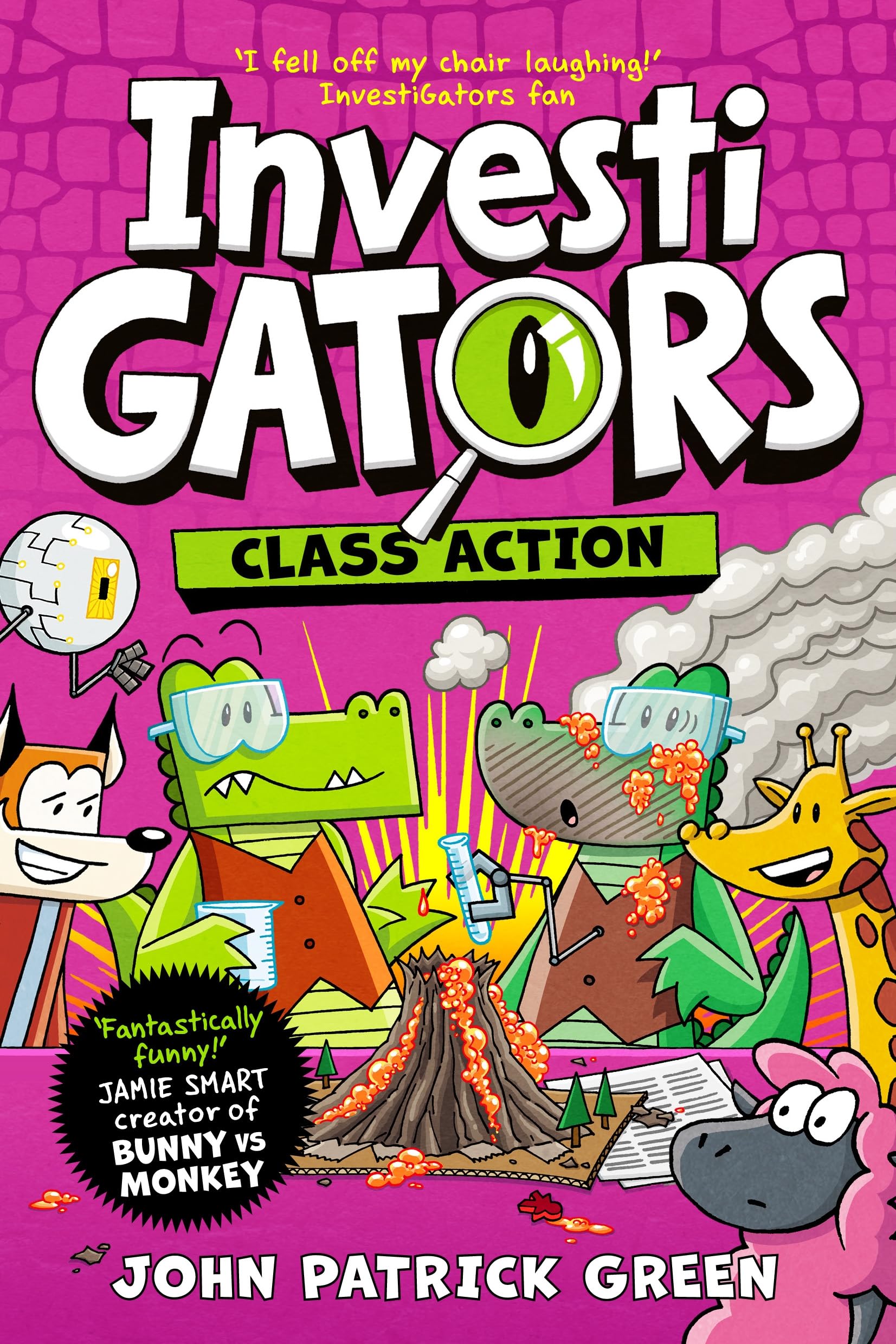 MACMILLAN InvestiGators: Class Action: The Laugh-Out-Loud Comic Book Adventure!: 8