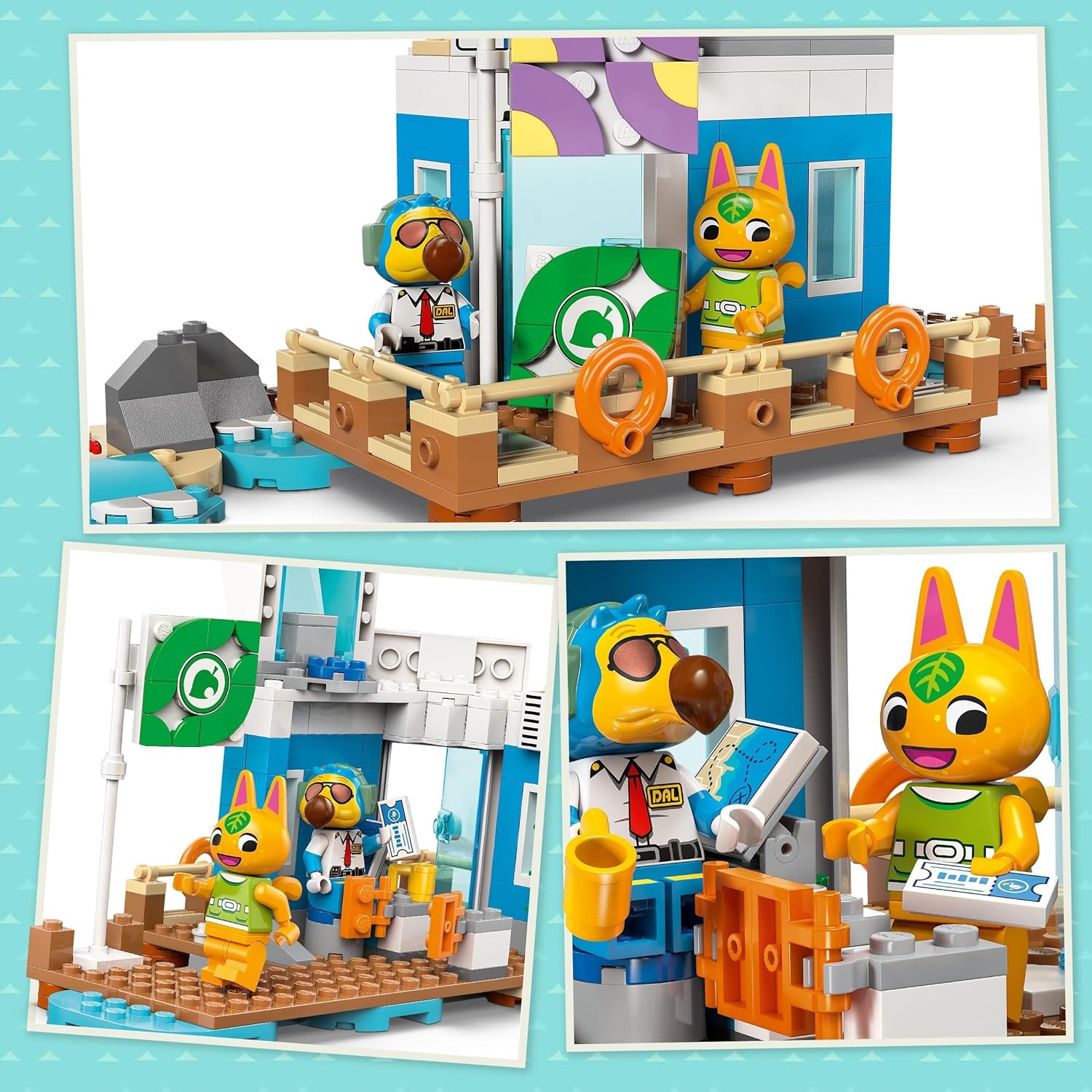 LEGO Animal Crossing Fly with Dodo Airlines Airport Playset - Building Set for Kids 7+ 8