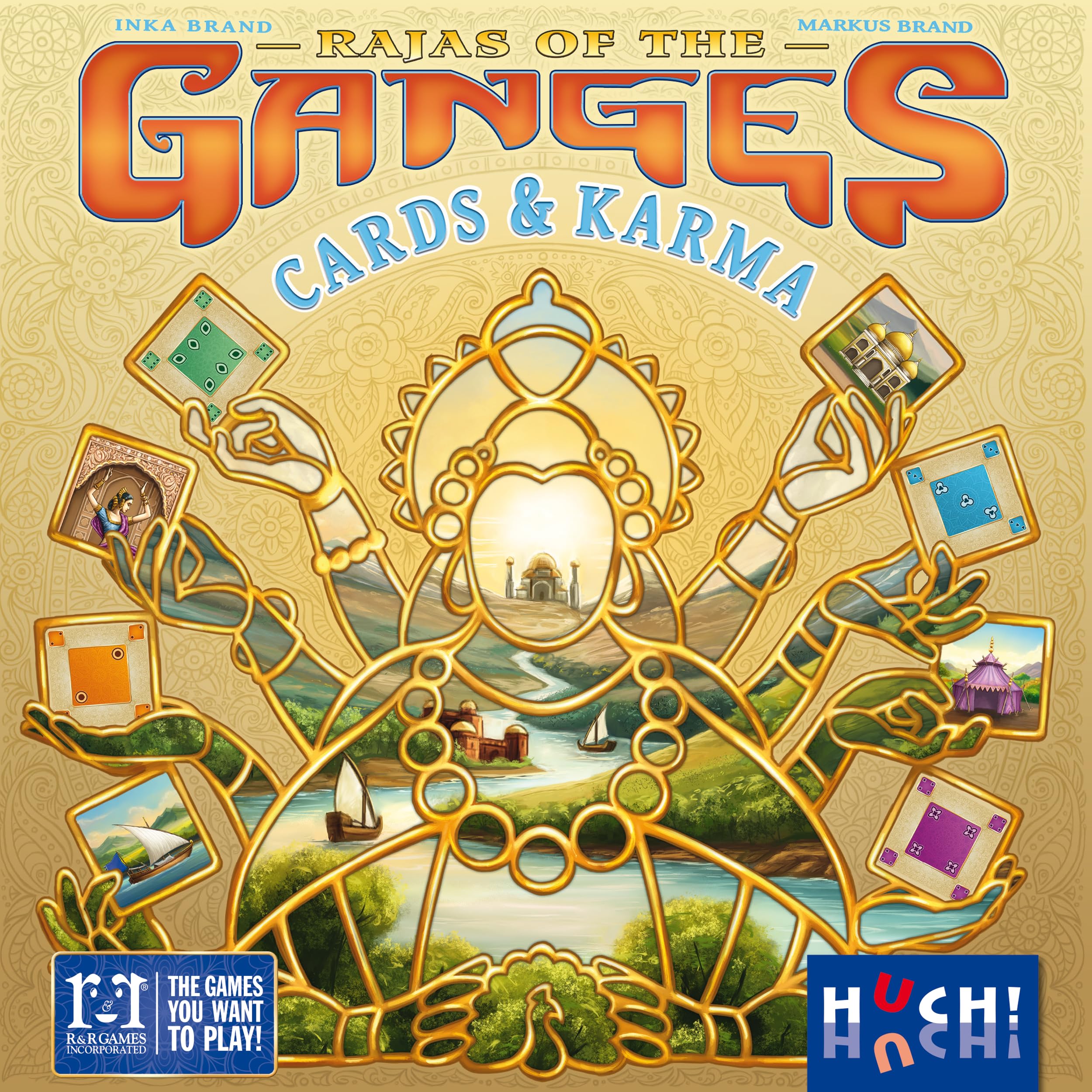 HUCH! Rajas of the Ganges - Cards & Karma Card Game