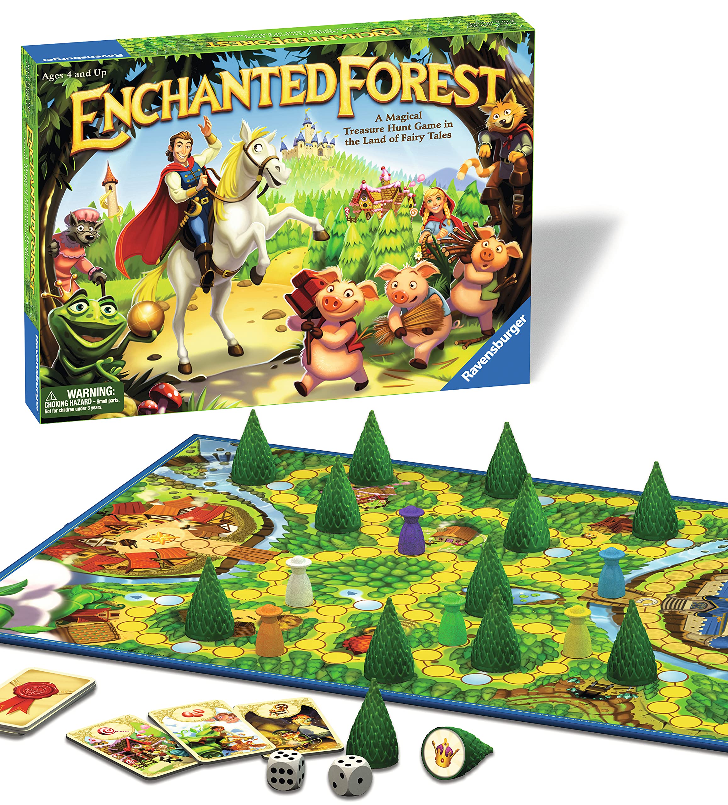 Ravensburger Enchanted Forest Classic Family Board Game | 2-6 Players | 20 Min Playtime | Ages 4+ 1