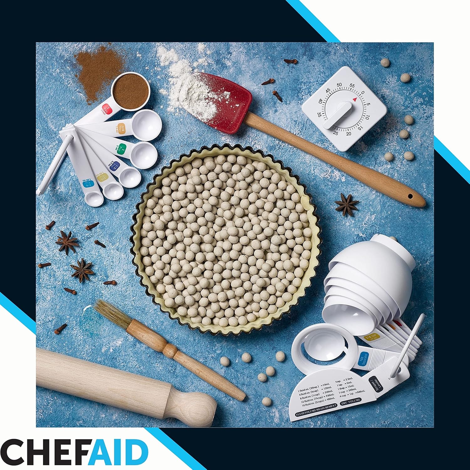 ChefAid - Ceramic Baking Beans for Blind Baking 7