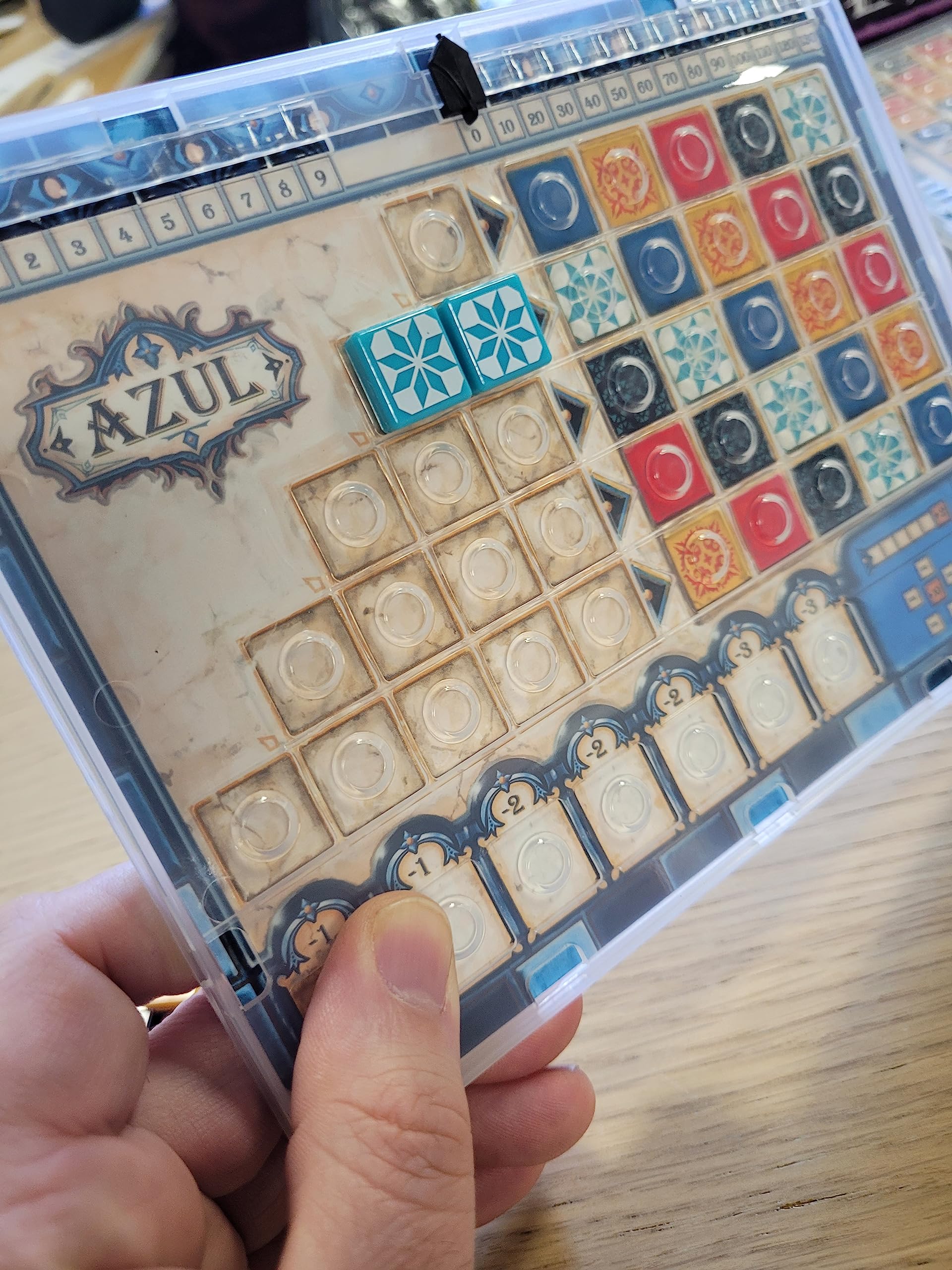 Azul Mini | Tile Strategy Game | 2-4 Players | 30-45 Minute Play | Ages 8+ 4
