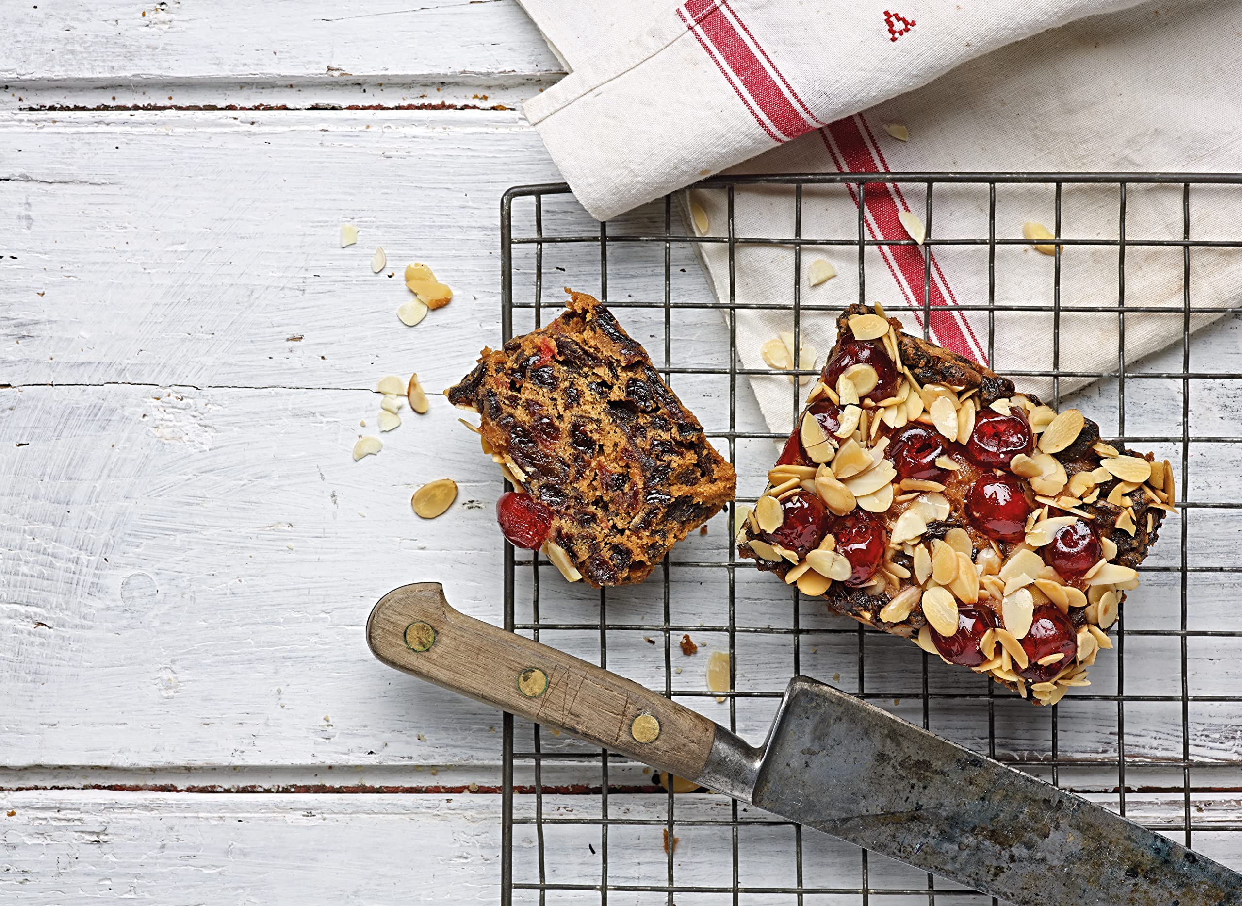 Cartwright & Butler Cherry and Almond Loaf Moist Fruit Cake, 550g