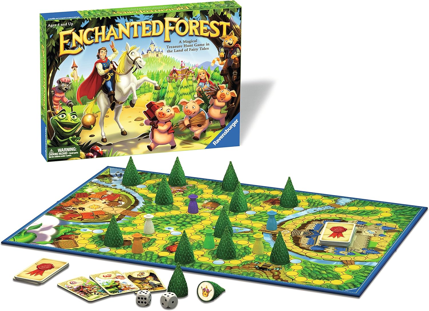 Ravensburger Enchanted Forest Classic Family Board Game - Magical Treasure Hunt for Kids 8
