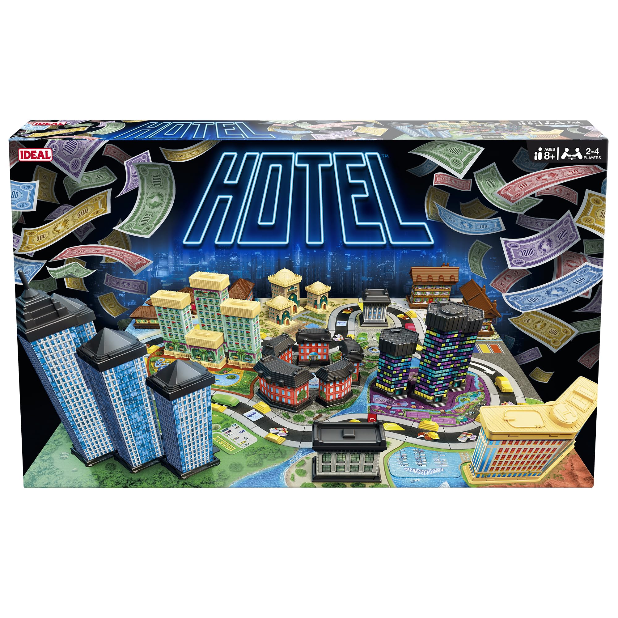 Ideal Hotel The Classic Family Board Game 6