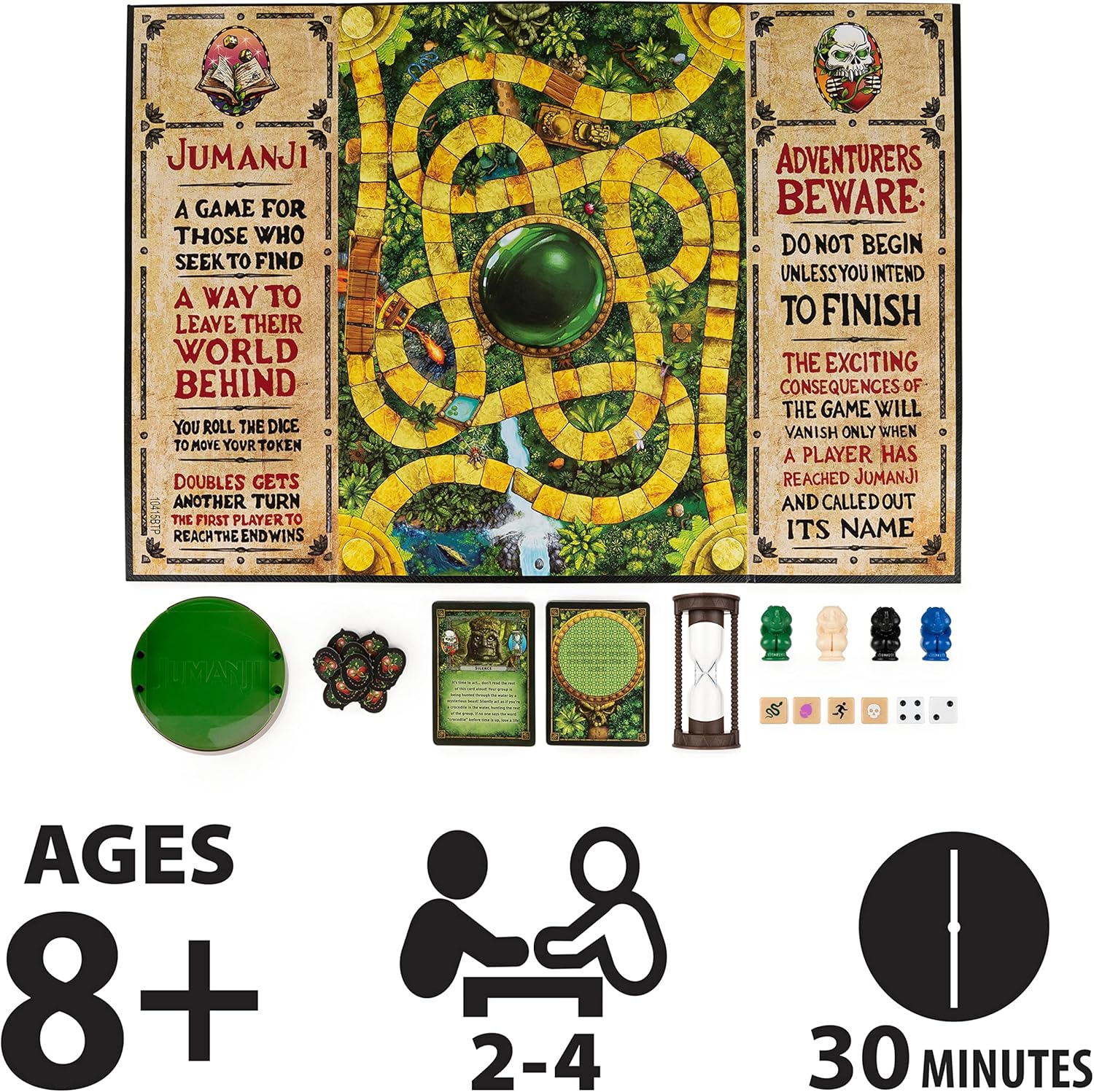 Spin Master Games Jumanji: Das Spiel, Brettspiel 4
