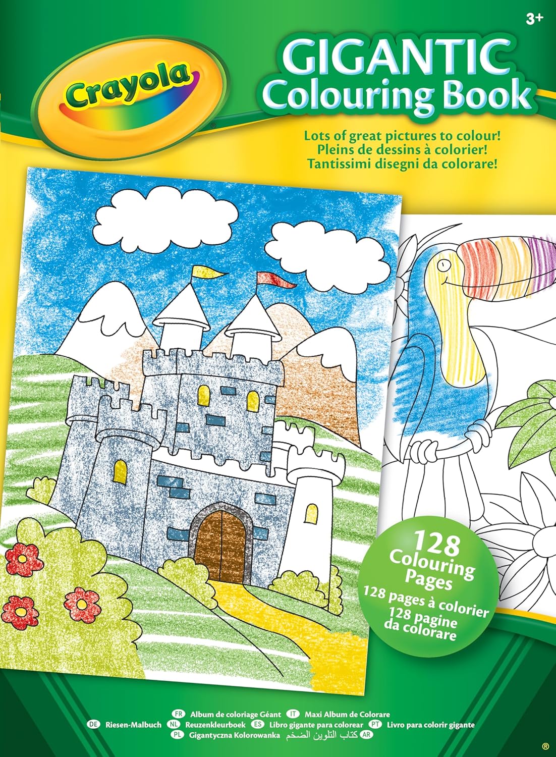 CRAYOLA - Gigantic Colouring Book 128 Pages A4