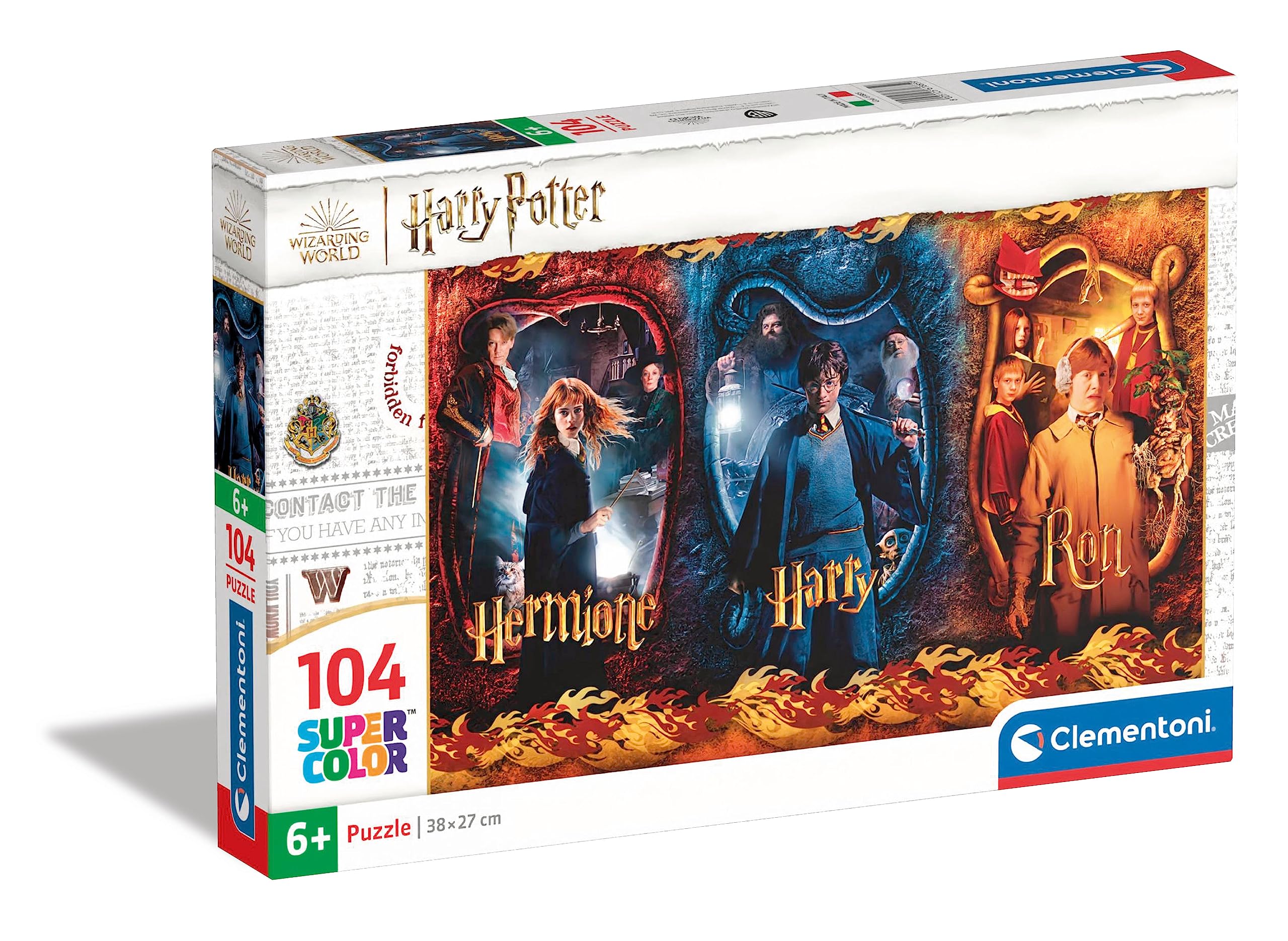 Clementoni Harry Potter 104-Piece Jigsaw Puzzle for Kids - 6 Years and Up