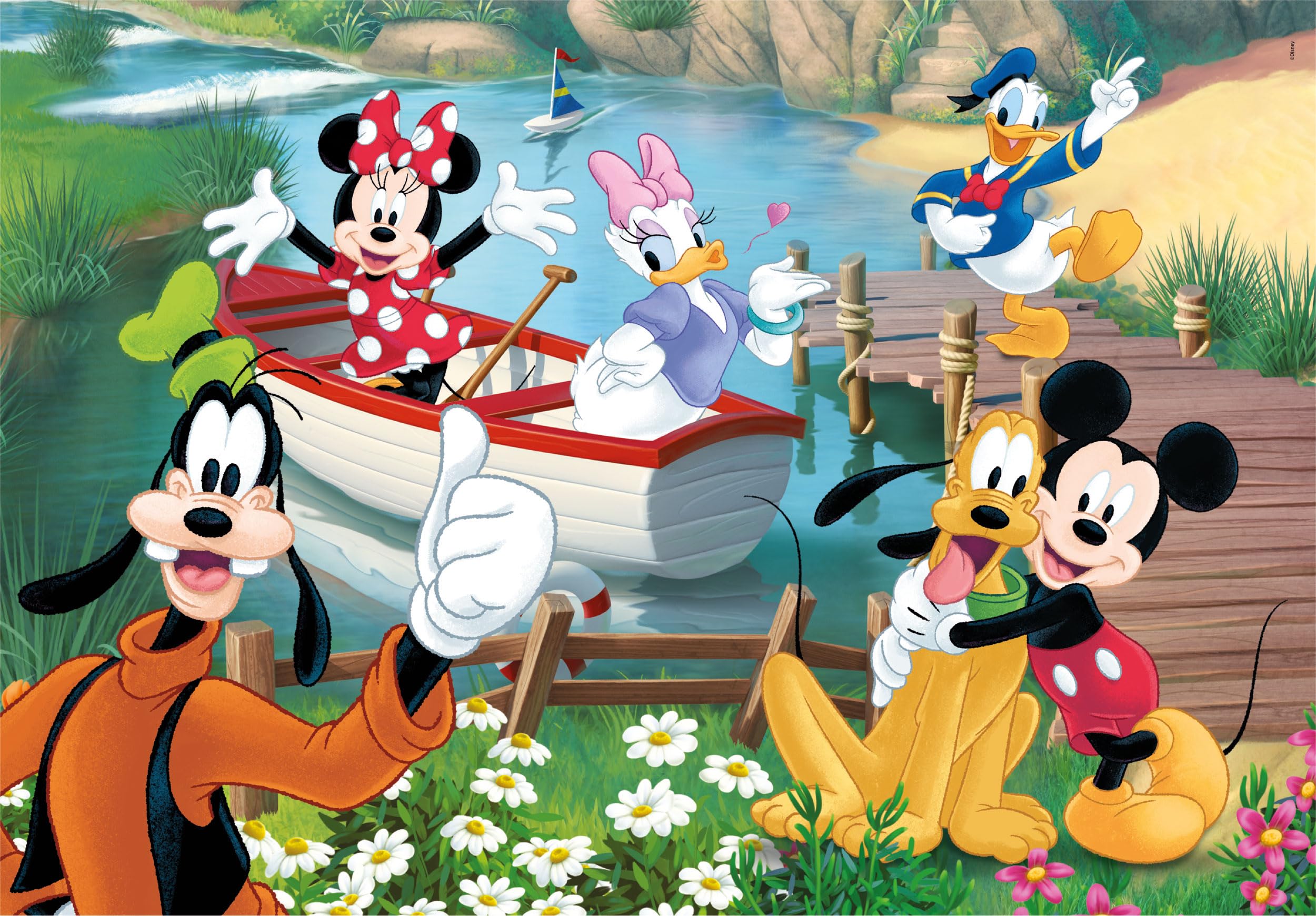 Clementoni Disney Classics 60-Piece Jigsaw Puzzle - Supercolor Puzzle for Kids 5