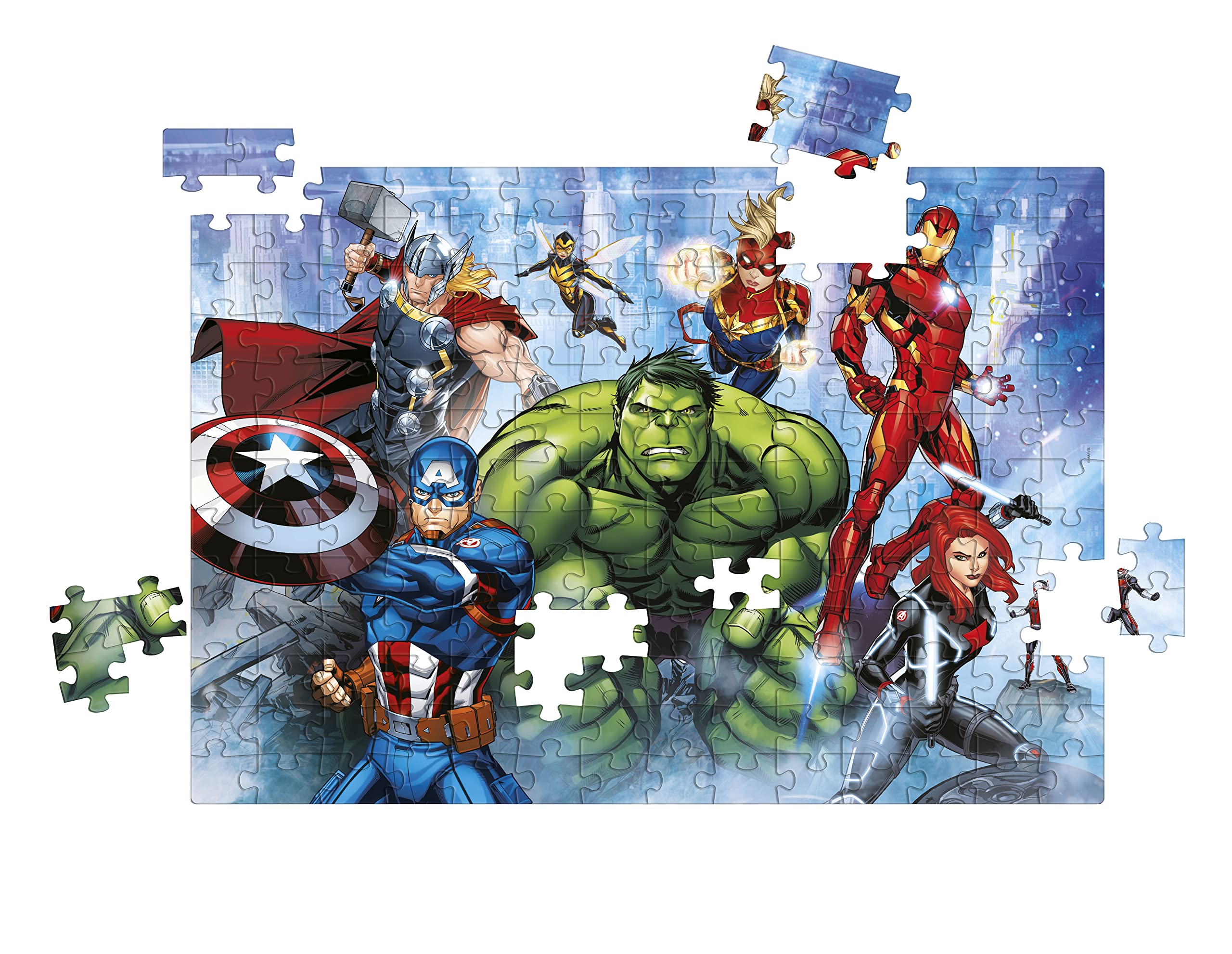 Clementoni Marvel Avengers 180-Piece Puzzle for Kids - Superheroes Jigsaw 11