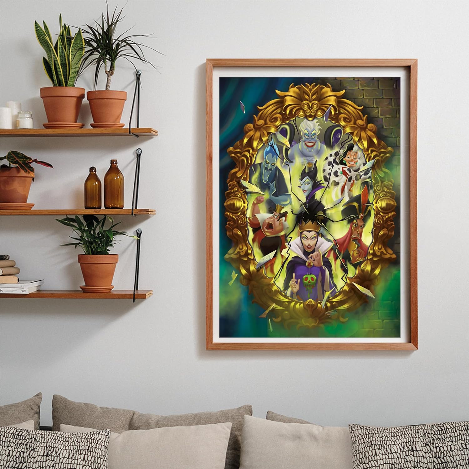 Clementoni Disney Villains Collection 1000-Piece Puzzle for Adults 8