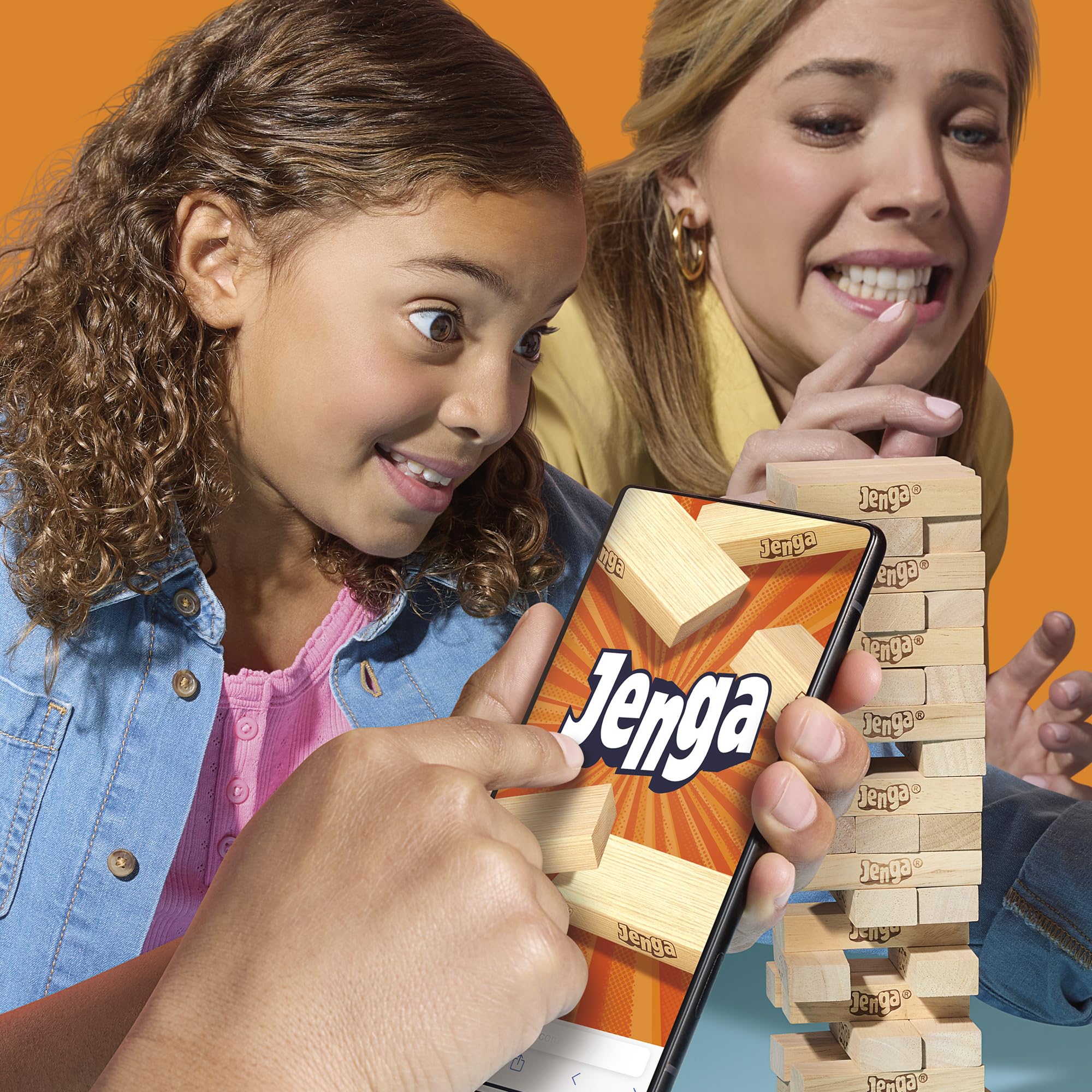 Hasbro Gaming Jenga Game with Digital Die 9