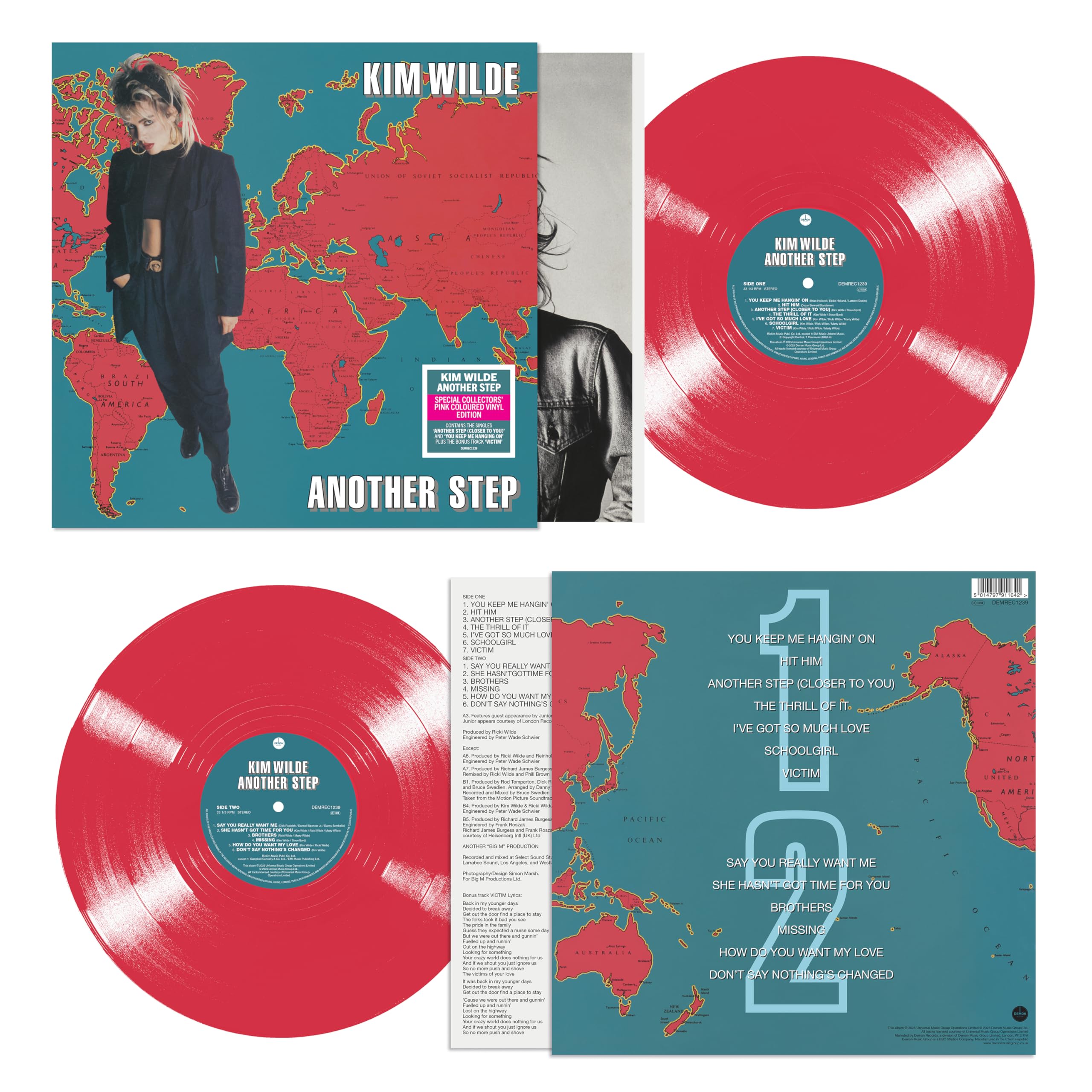 Kim Wilde - Another Step [Hot Pink Vinyl] 2