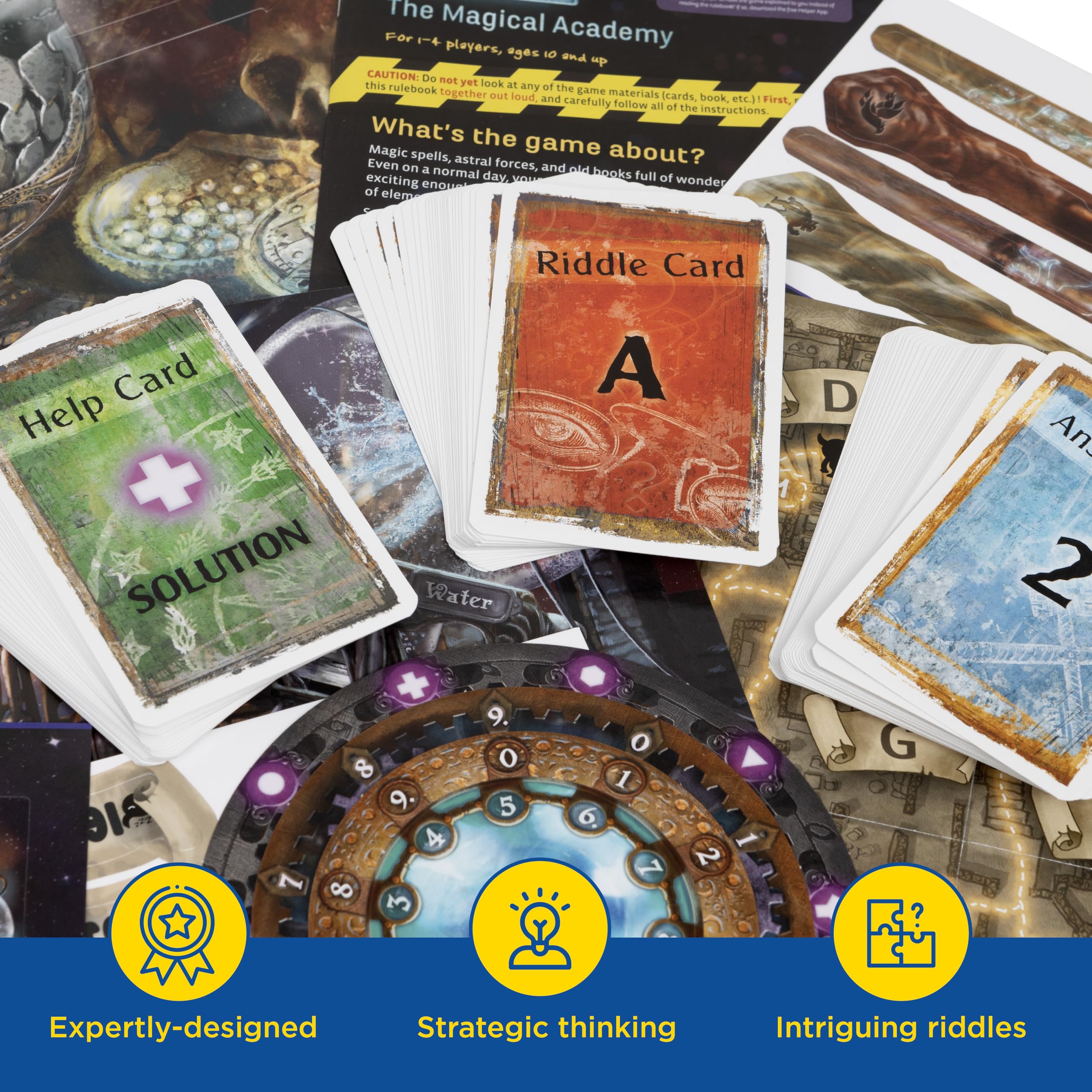 Thames & Kosmos EXIT: The Magical Academy Escape Room Card Game 6