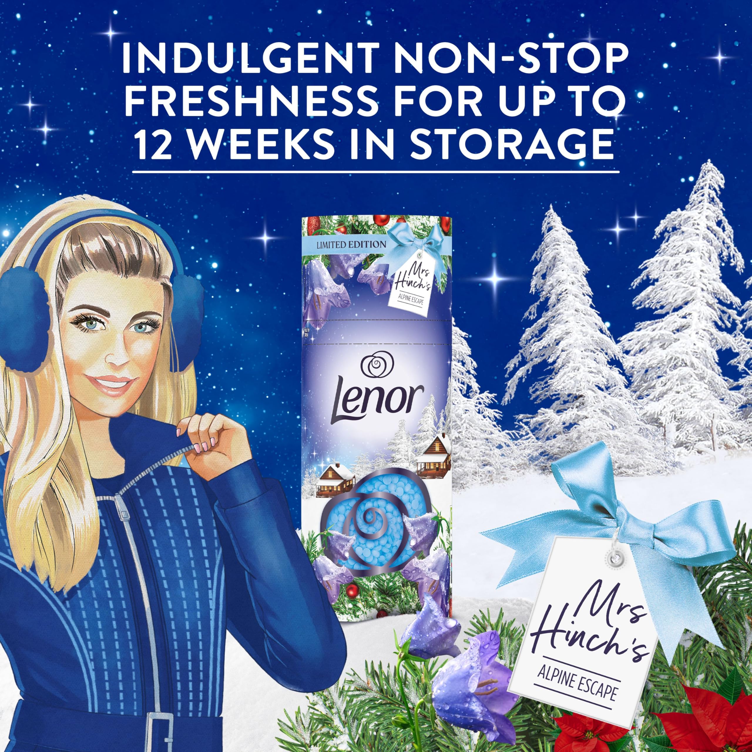 Lenor Bluebells & Wild Berries In-Wash Scent Boosters (6x155g) 7