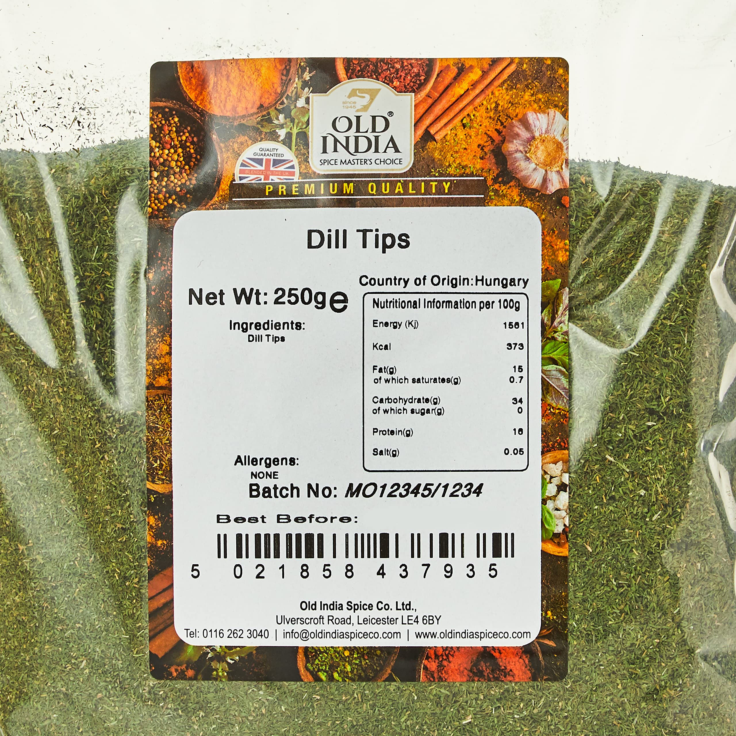 Old India Dill Tips 250g 3