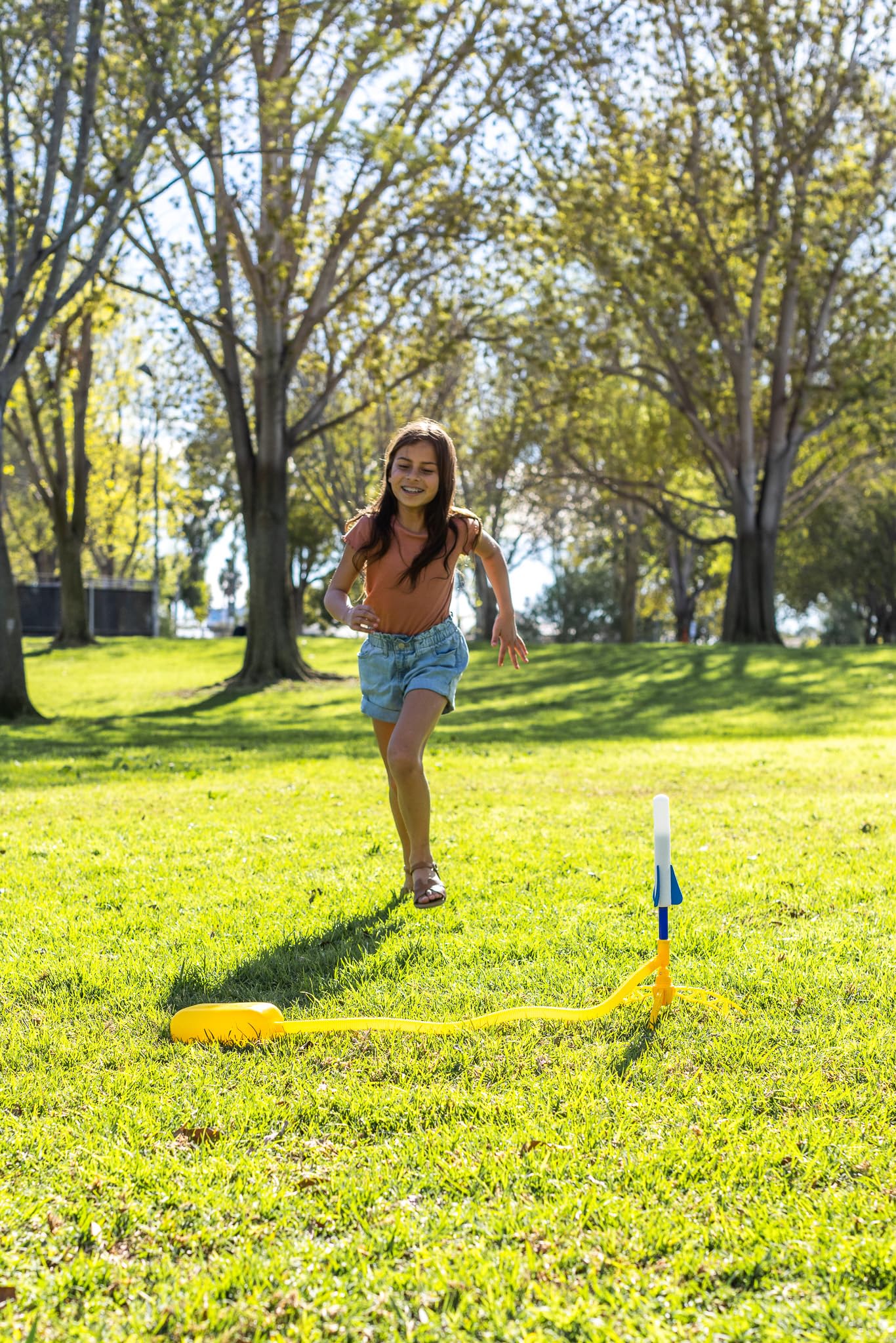 Stomp Rocket 20005 Junior Glow - Glow-in-the-Dark Foam Rockets for Kids Ages 3+ 8