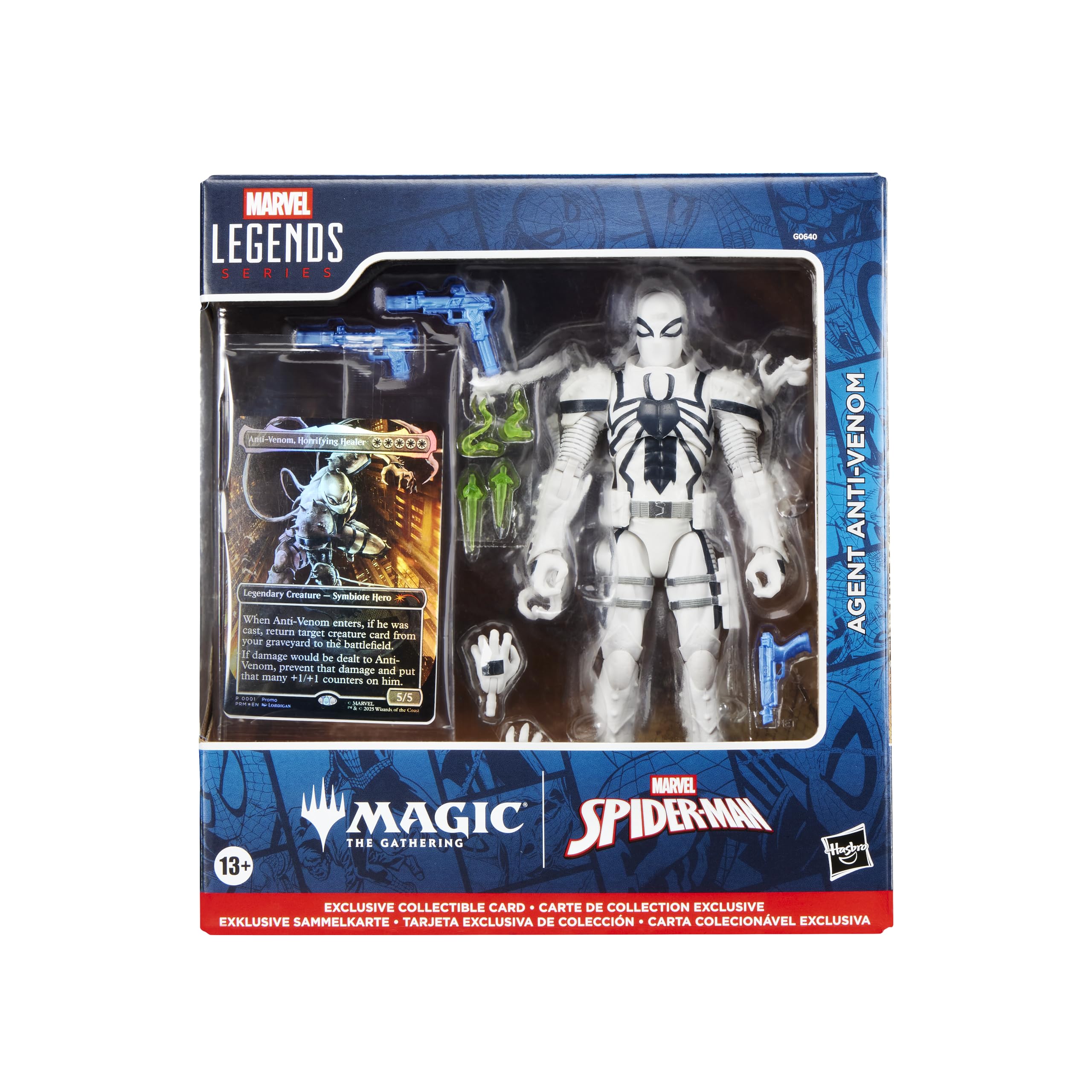 Marvel Legends Series Agent Anti-Venom Action Figure - 15 cm Scale | 14 Accessories | Hasbro