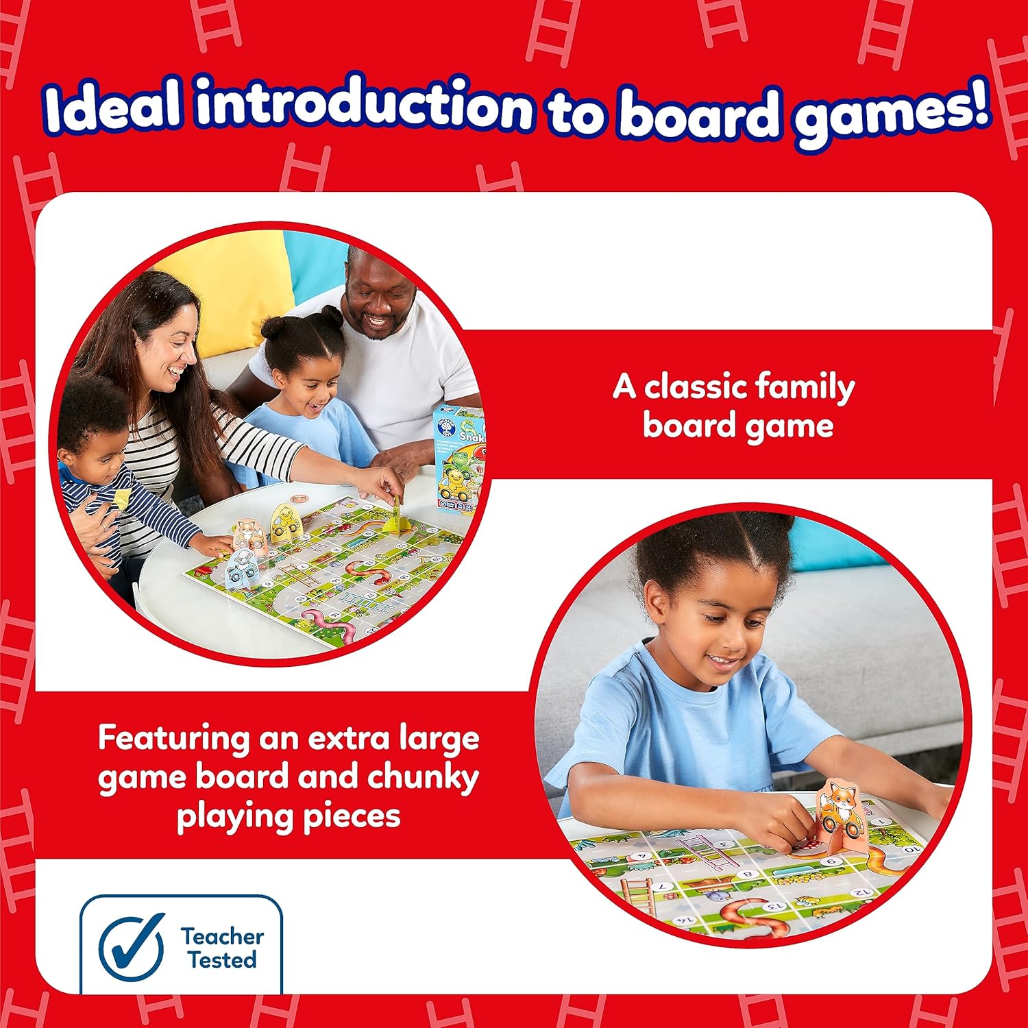 Orchard Toys My First Snakes and Ladders Game Board Game 7