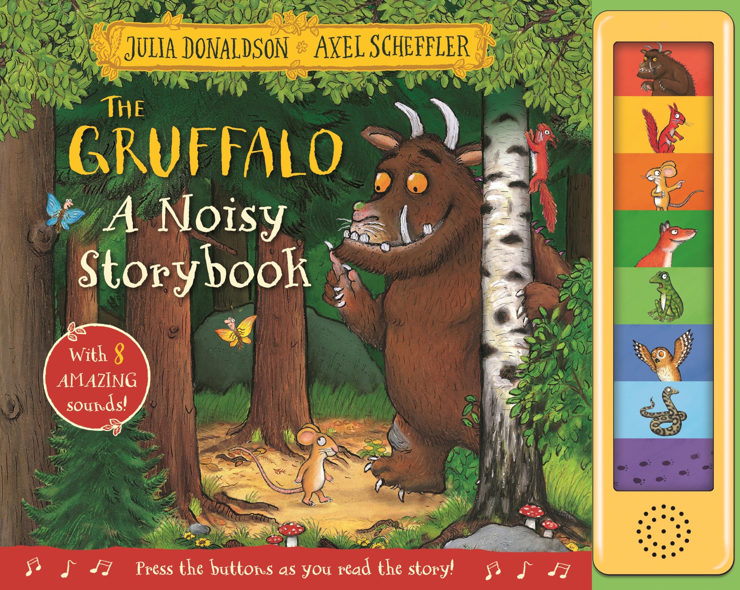 MACMILLAN The Gruffalo: A Noisy Storybook | Sound Panel Format | Ages 1-3