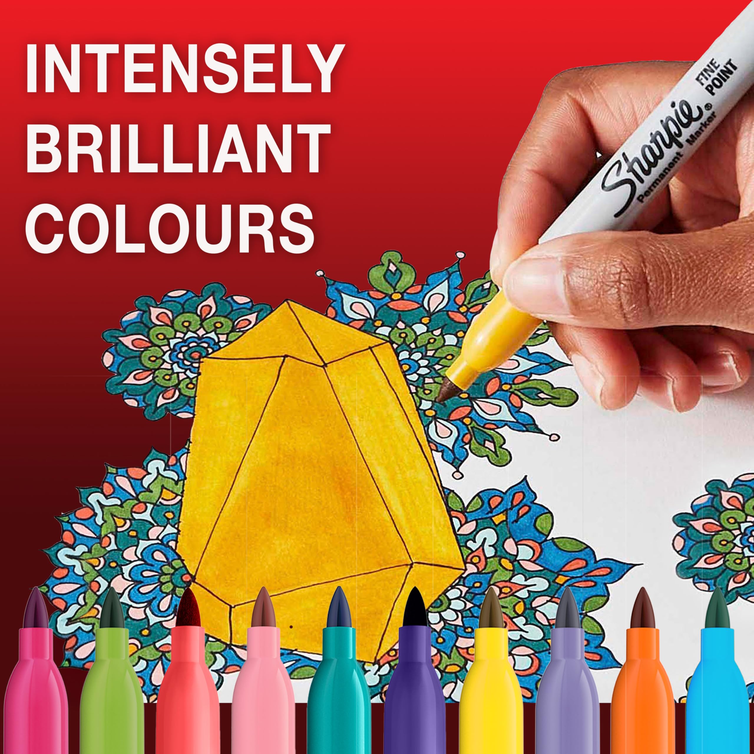 Sharpie Limited Edition Holiday Colour Assortment - 25-Pack Permanent Markers 7