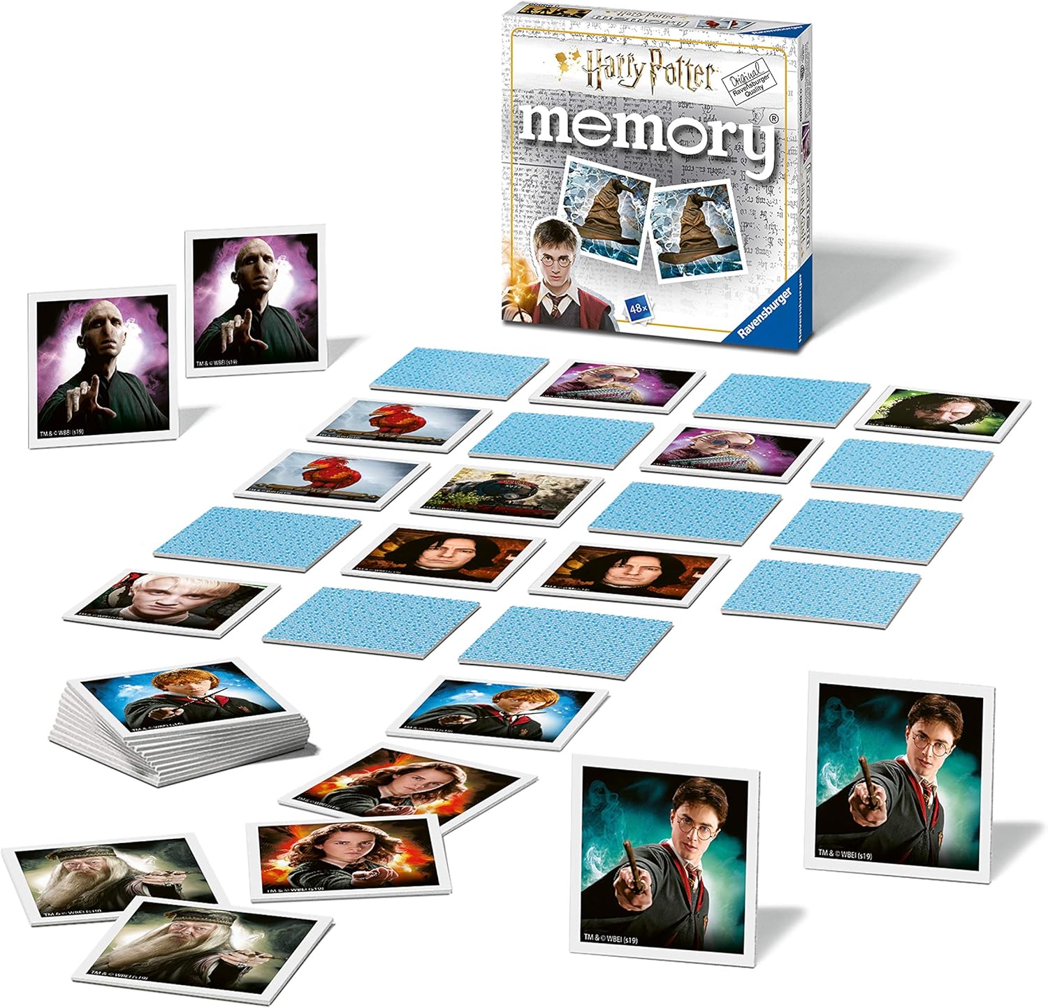 Ravensburger Harry Potter Mini Memory Game - Matching Card Game for Kids 6