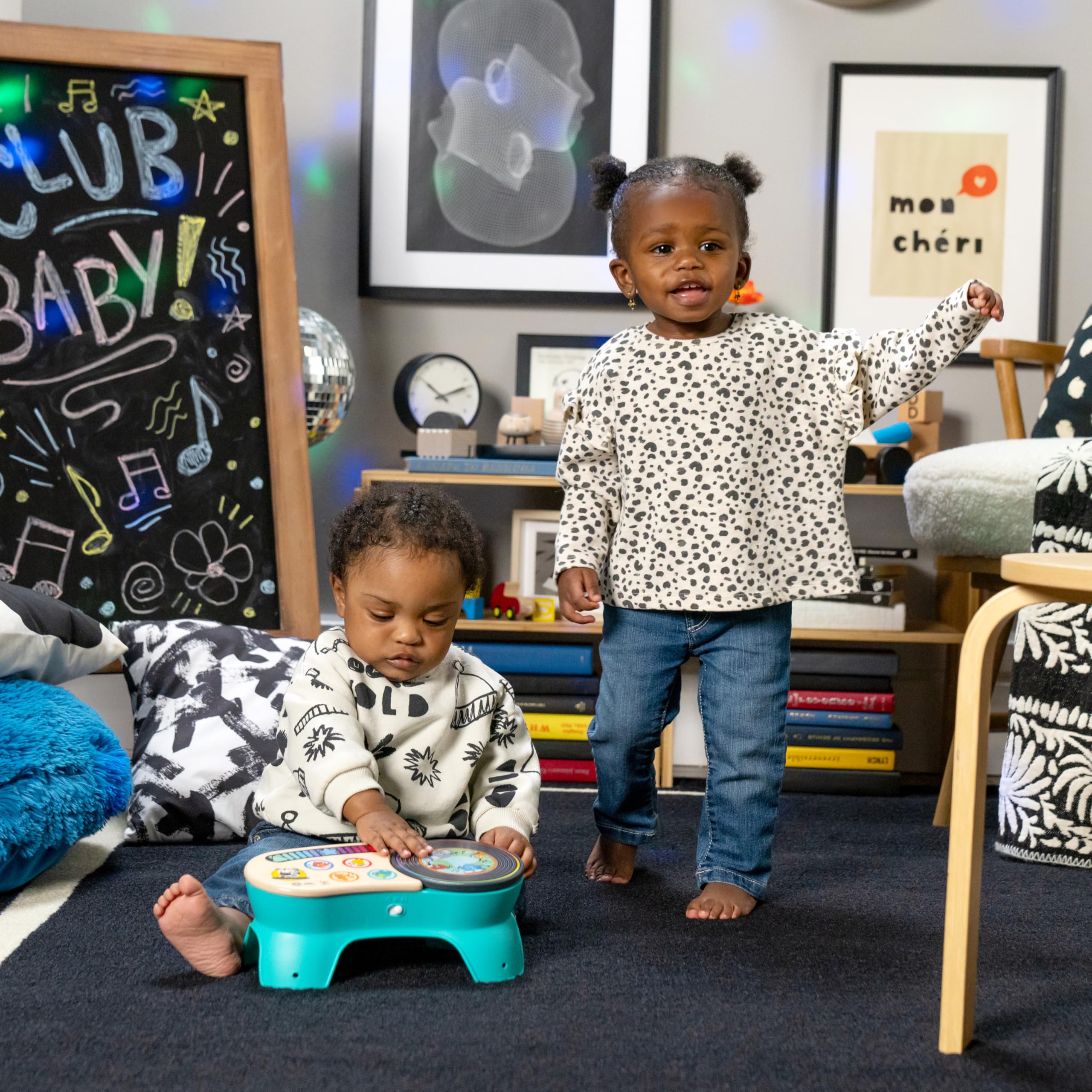 Baby Einstein + Hape DJ Discovery Musical Toy Turntable - Magic Touch for Ages 6 Months and Up 8