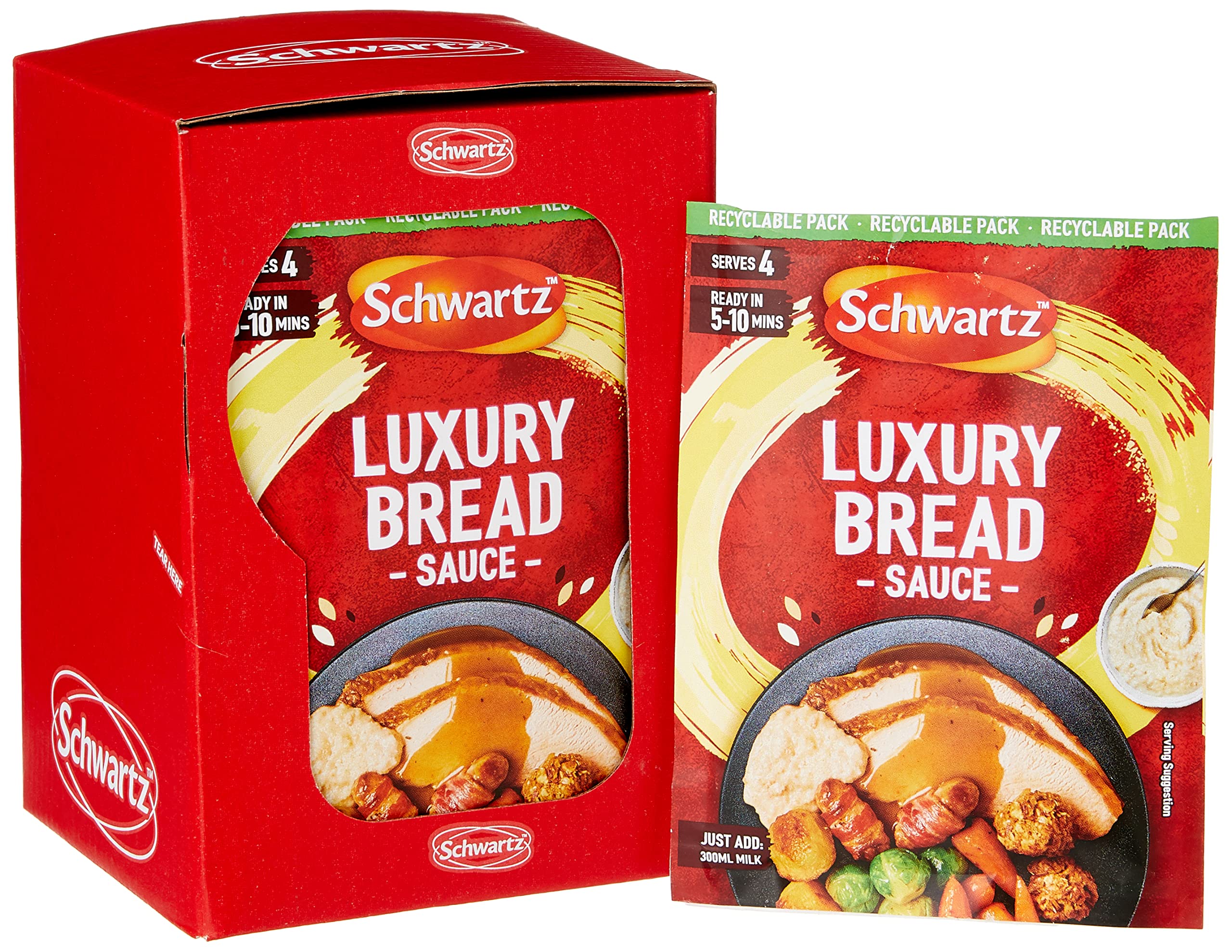 Schwartz - Luxury Bread Sauce Mix 40g | Pack of 10