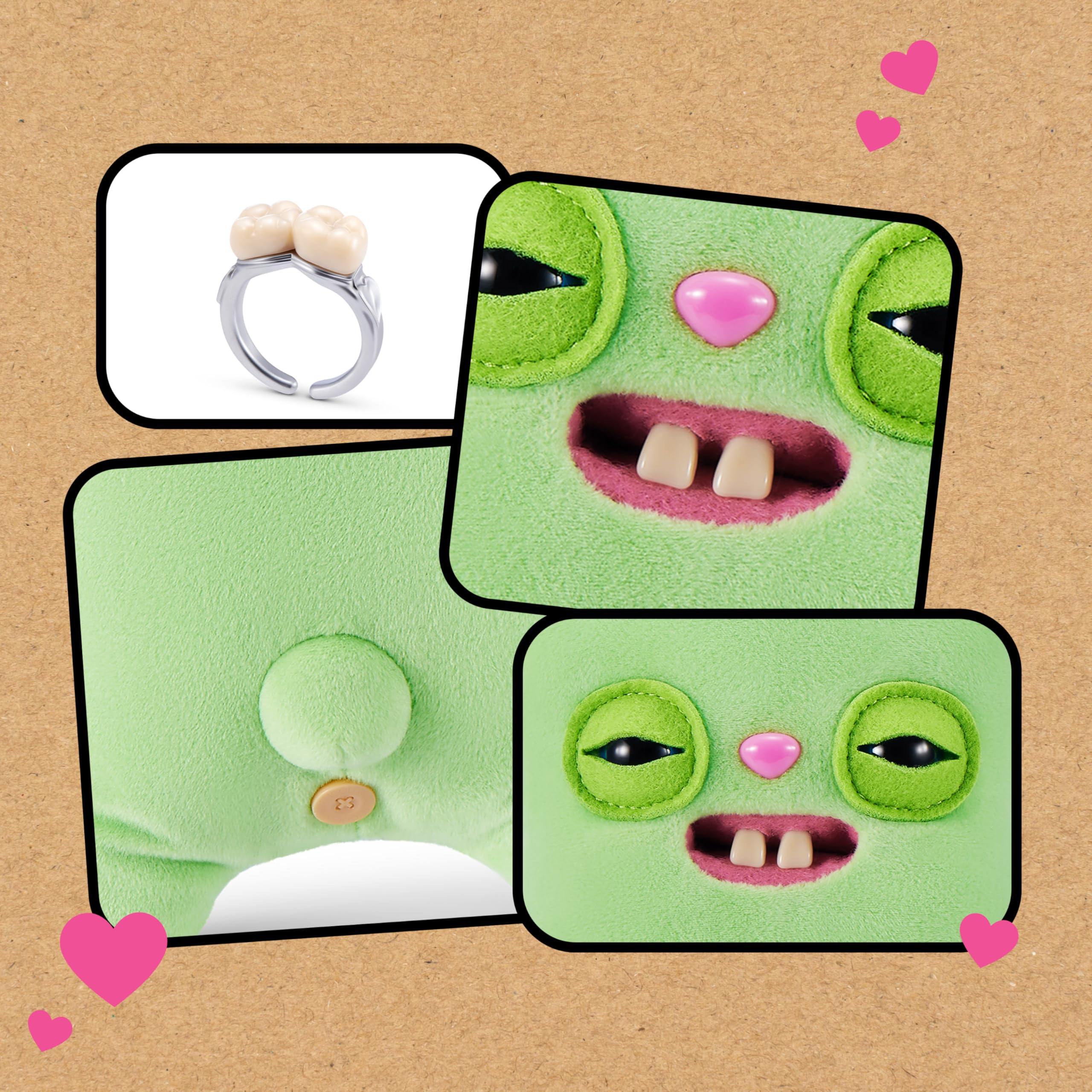 Fuggler Wedding Fuggs 2-Pack Plush Toys - 9-Inch | Polyester | Unisex Children 5