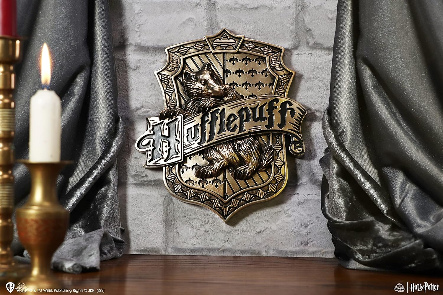 Nemesis Now Harry Potter Hufflepuff Bronze Wall Plaque