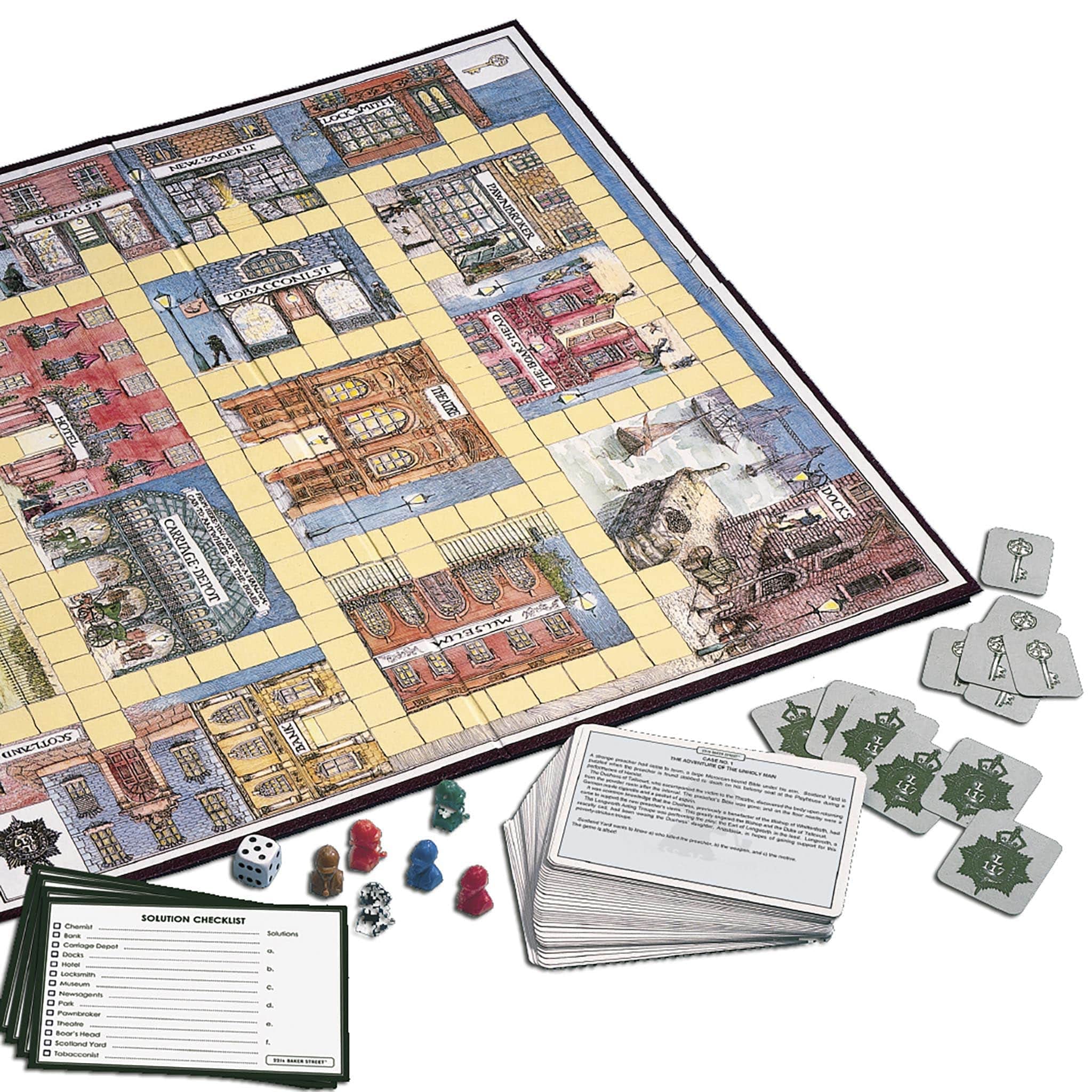 Gibsons 221B Baker Street Detective Board Game 9
