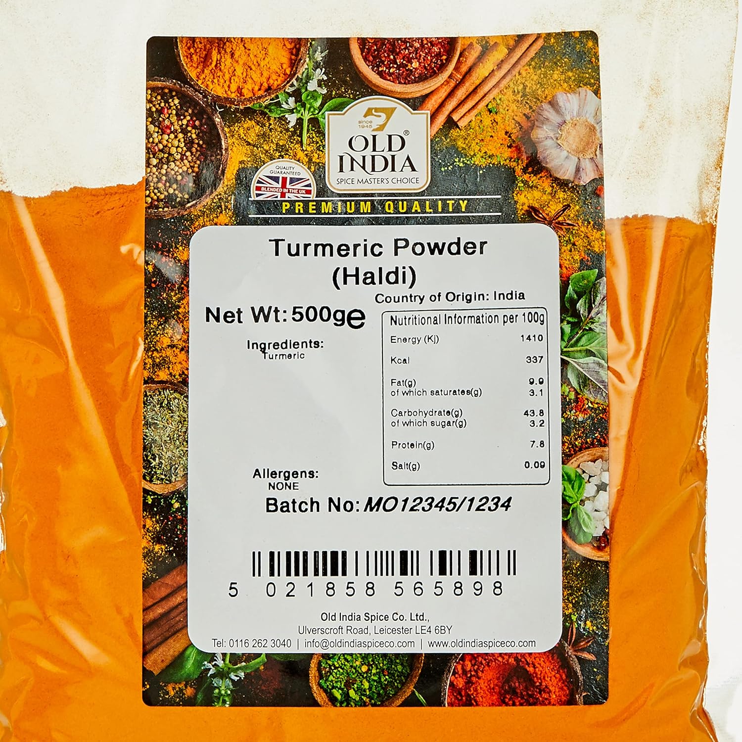 Old India Turmeric Powder (Haldi) 500 g 7