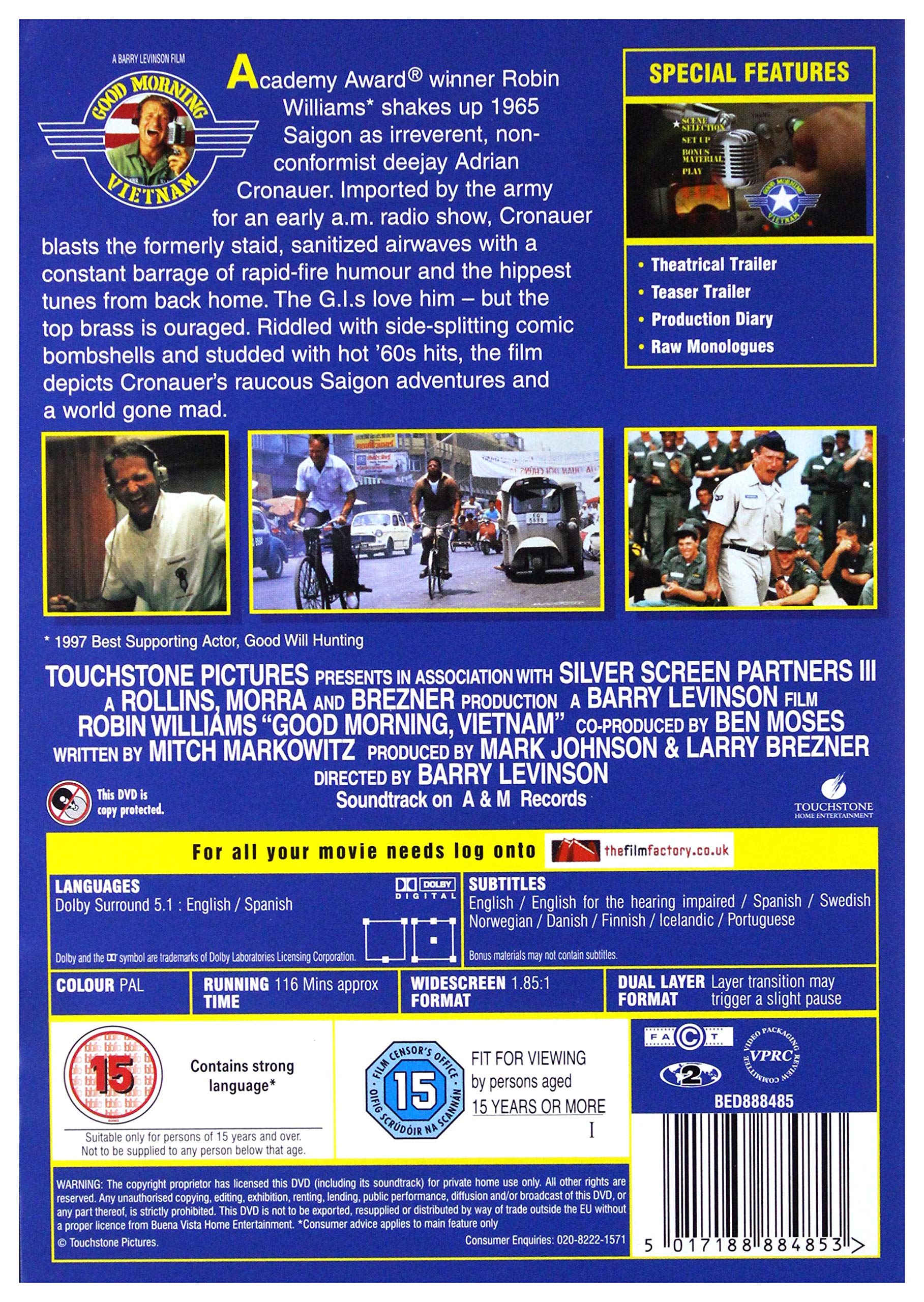 Good Morning, Vietnam (1987) - Special Edition [DVD]