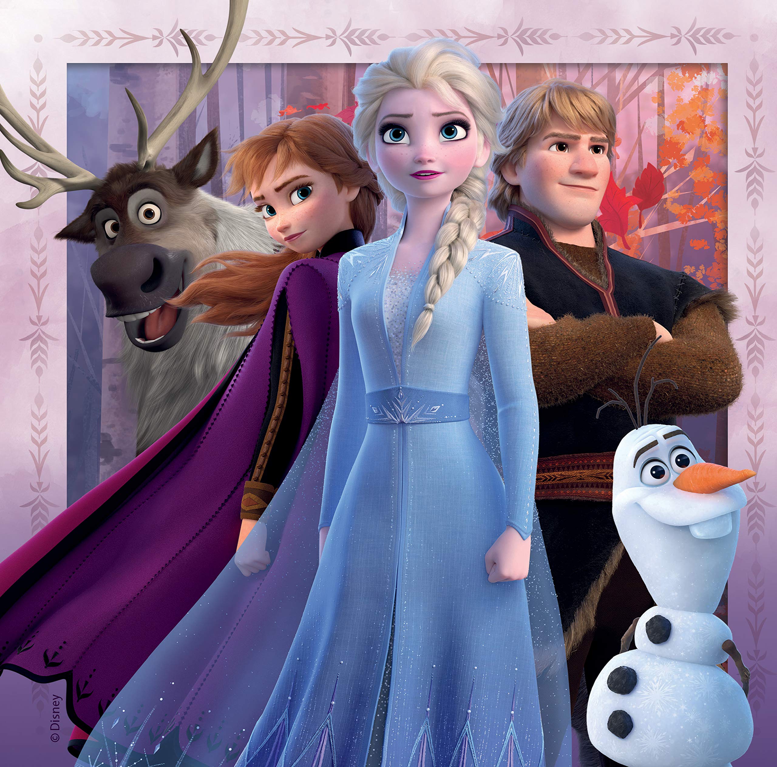 Ravensburger Disney Frozen 2 Jigsaw Puzzles - 3 x 49 Pieces for Kids Age 5+ | Multicolor 3