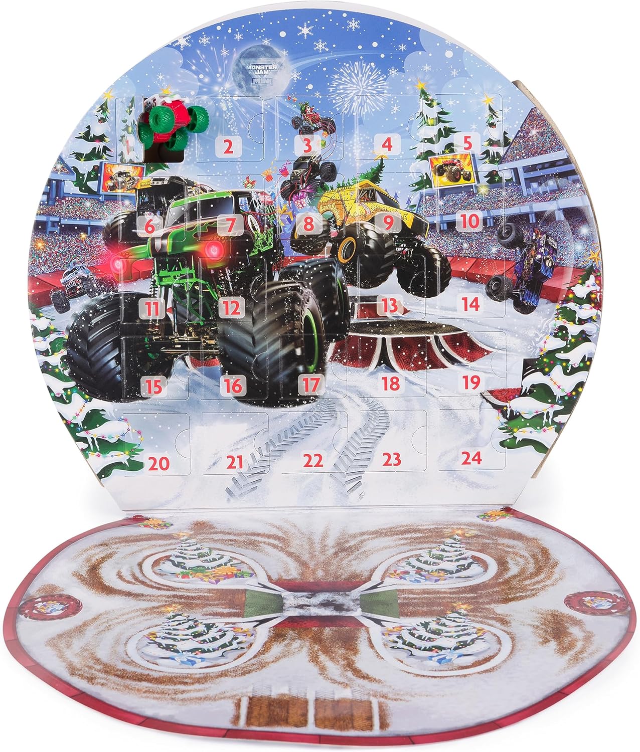 Monster Jam Mini Christmas Advent Calendar - 24 Days of Monster Trucks & Accessories 5