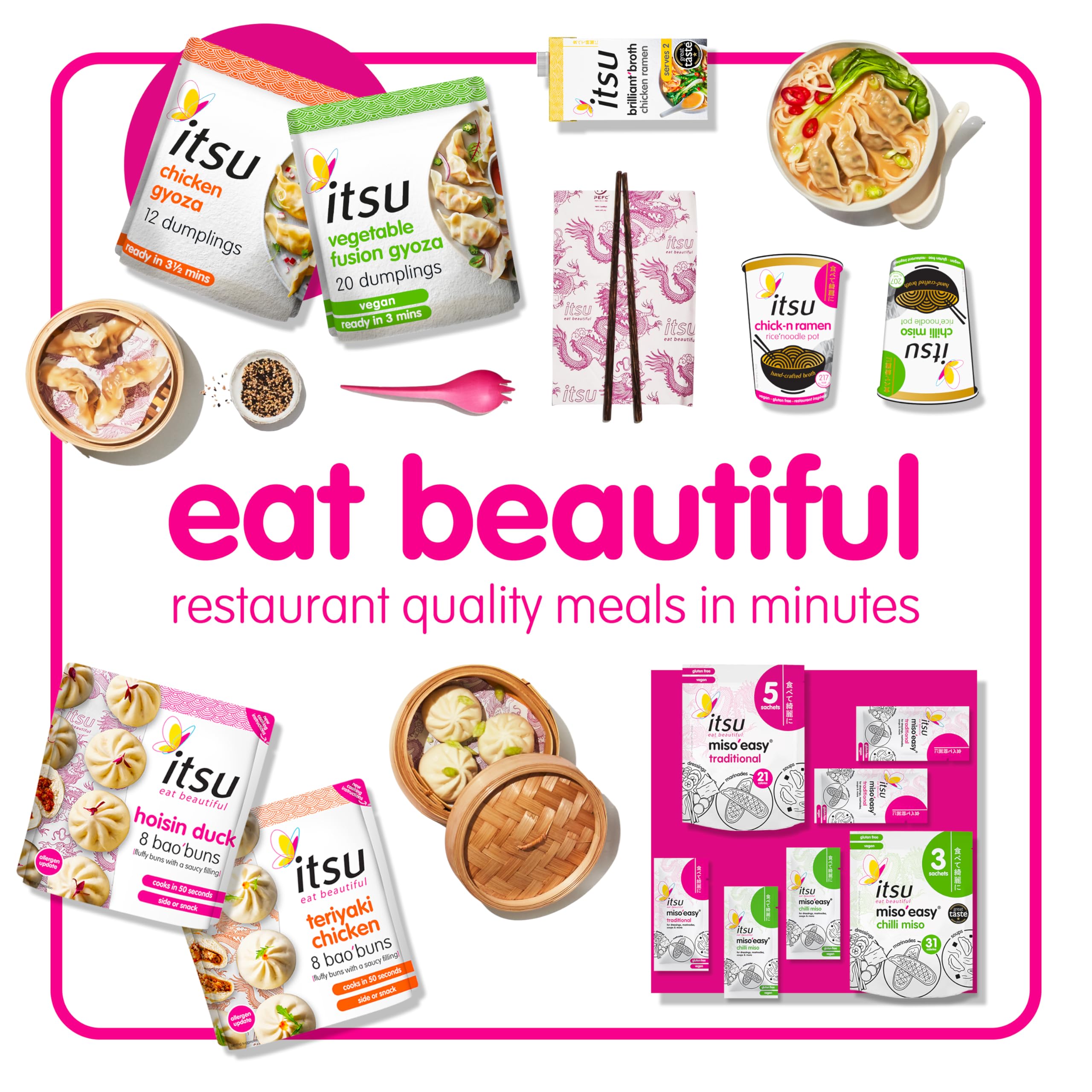 Itsu - Sesame Chicken Big"Bowl Noodles 97g 7