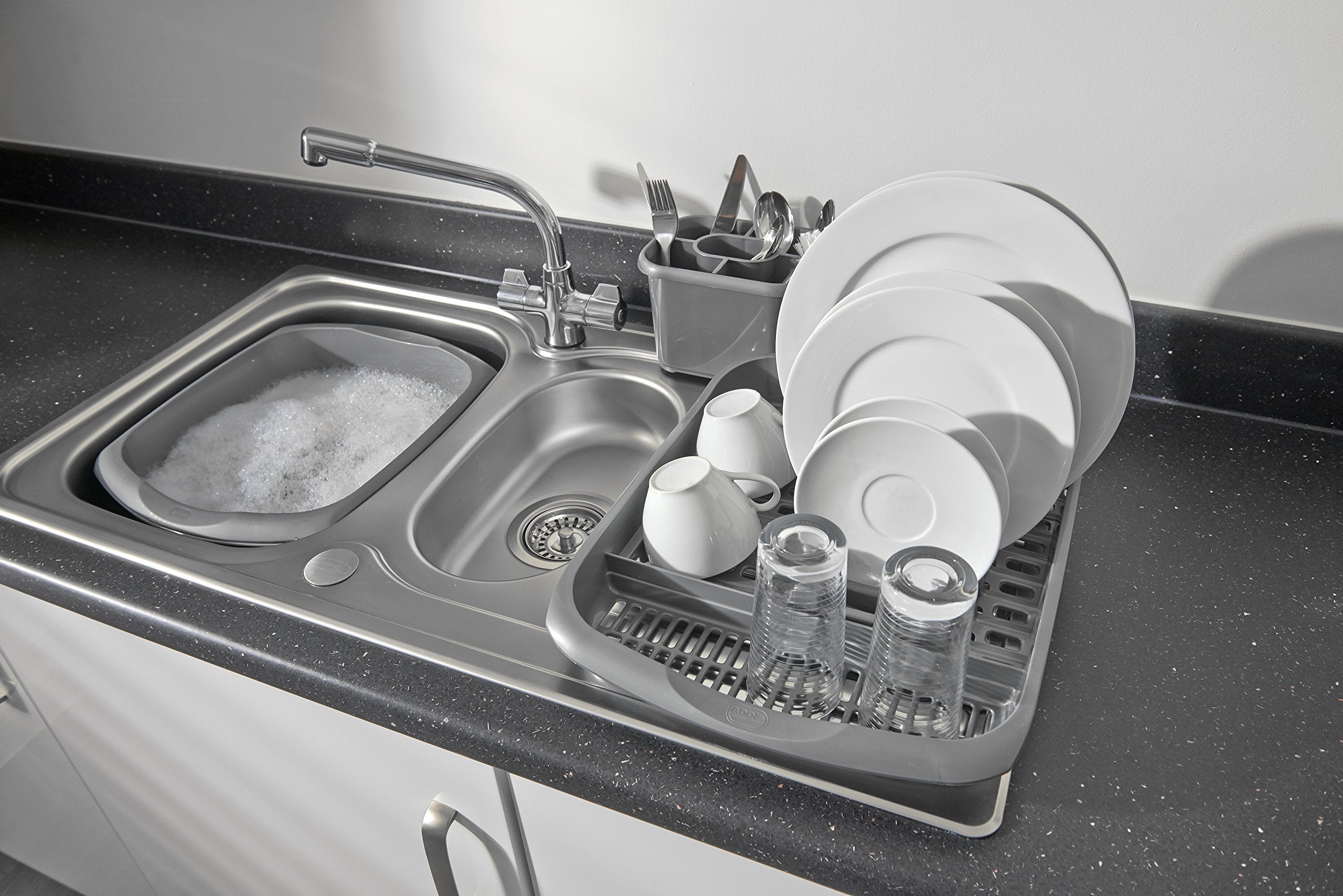 Addis 8L Small Rectangular Bowl Metallic Silver 6