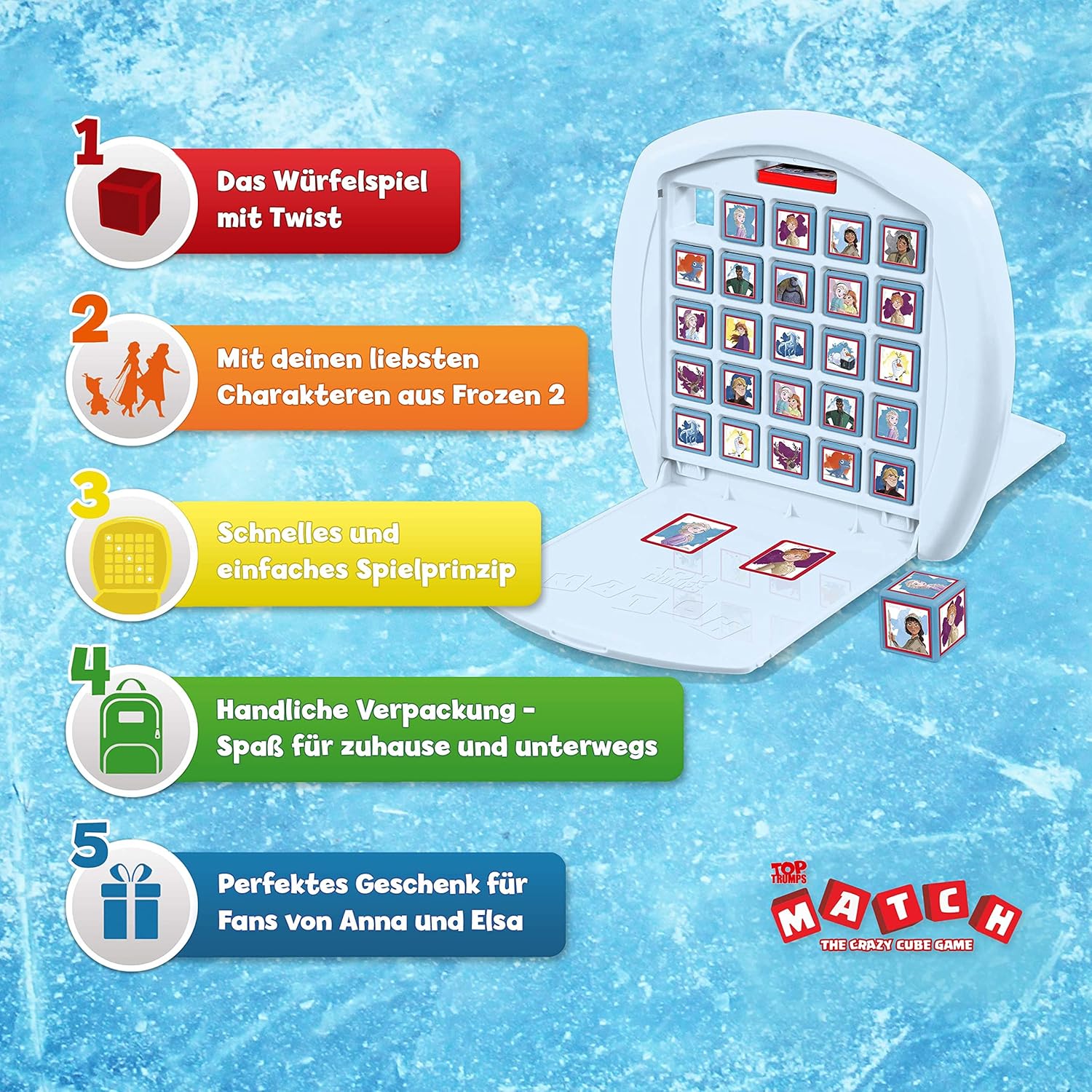 Top Trumps Frozen 2 Match Board Game 7