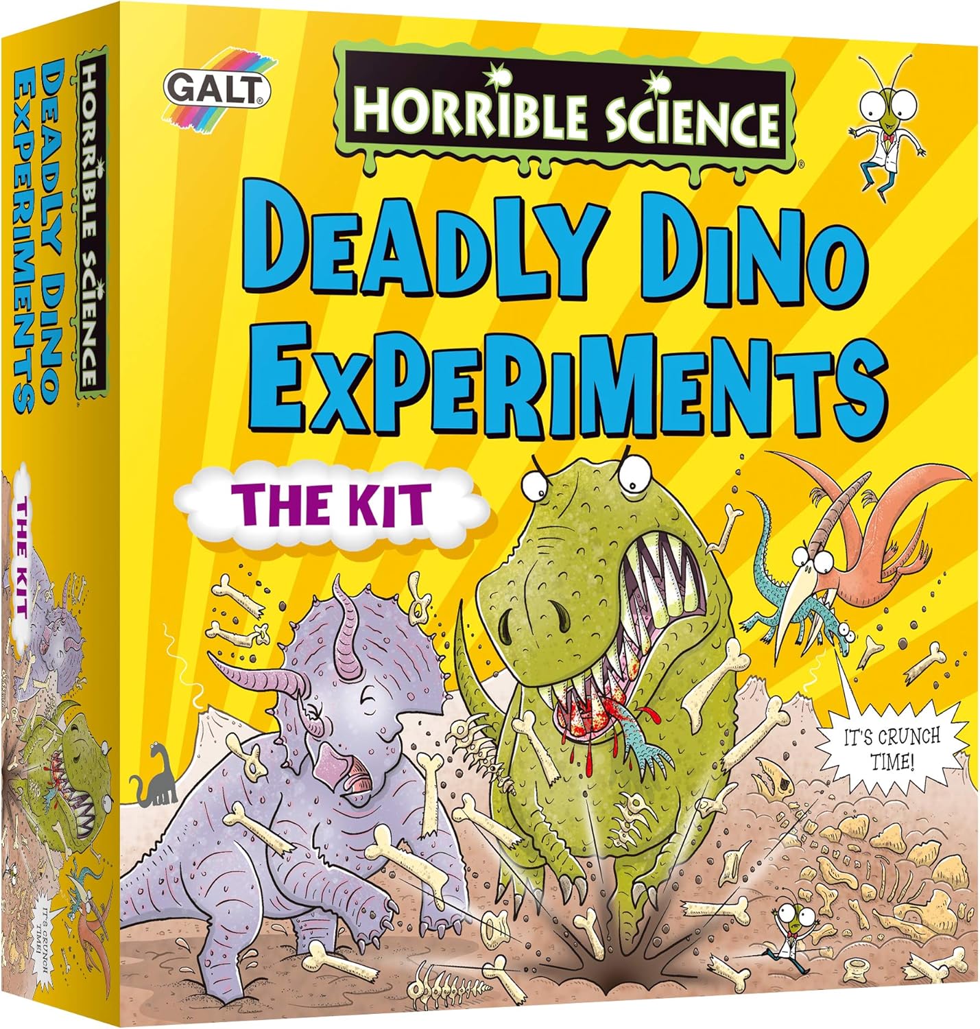 Horrible Science - Deadly Dino Experiments Science Kit for Kids, Age 6-12