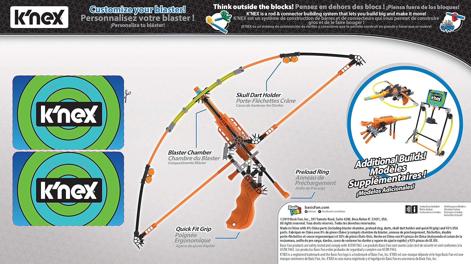 K'NEX K-Force Battle Bow Building Set - 165-Piece Educational Toy for Ages 8+ 6
