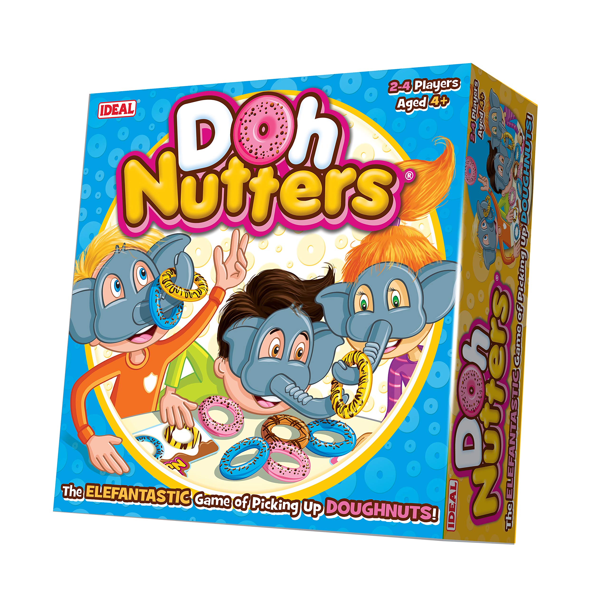 Ideal Doh Nutters: The Elefantastic Game of Picking Up Doughnuts! | Board Game for 2-4 Players 6
